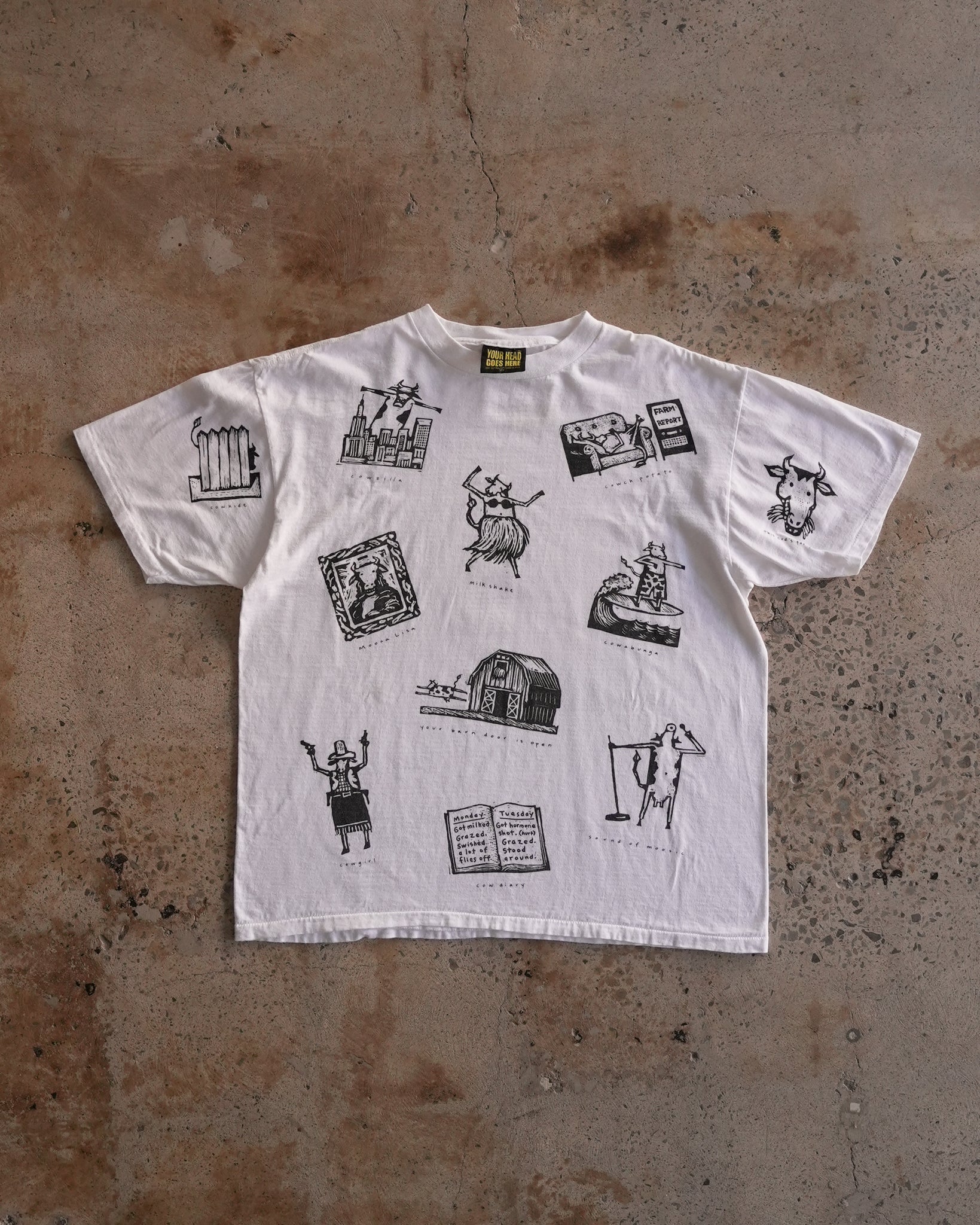 cow design t-shirt