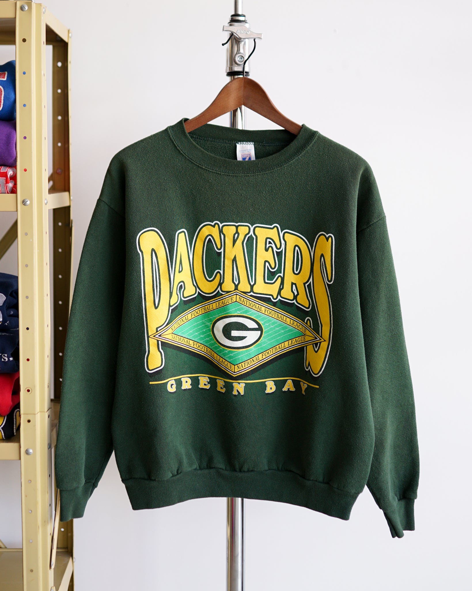 green bay packers crewneck