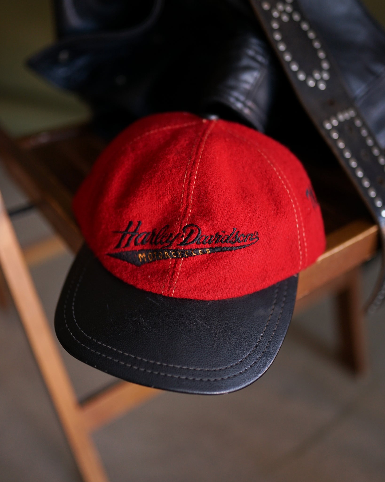 harley davidson strapback hat