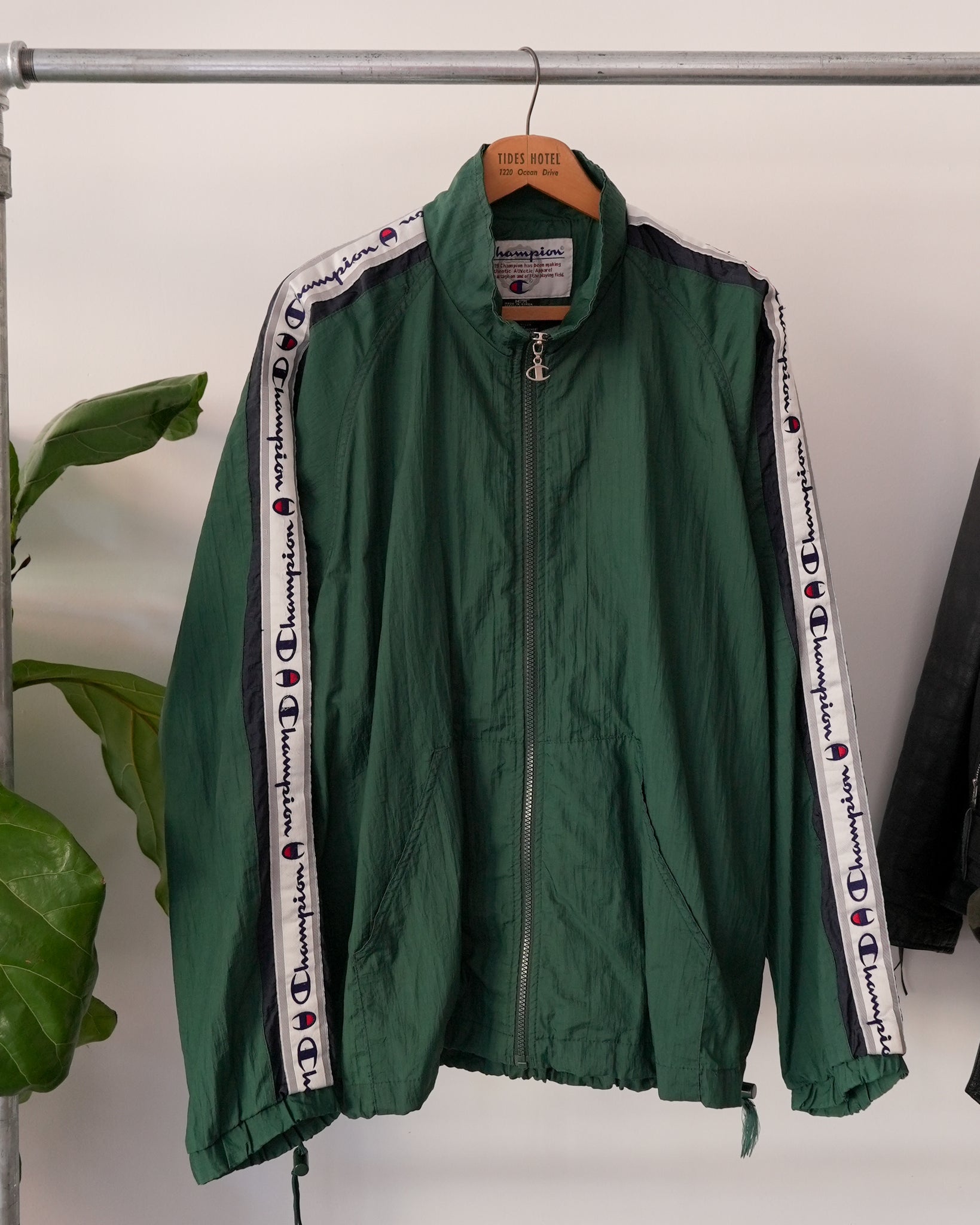 champion zip-up windbreaker