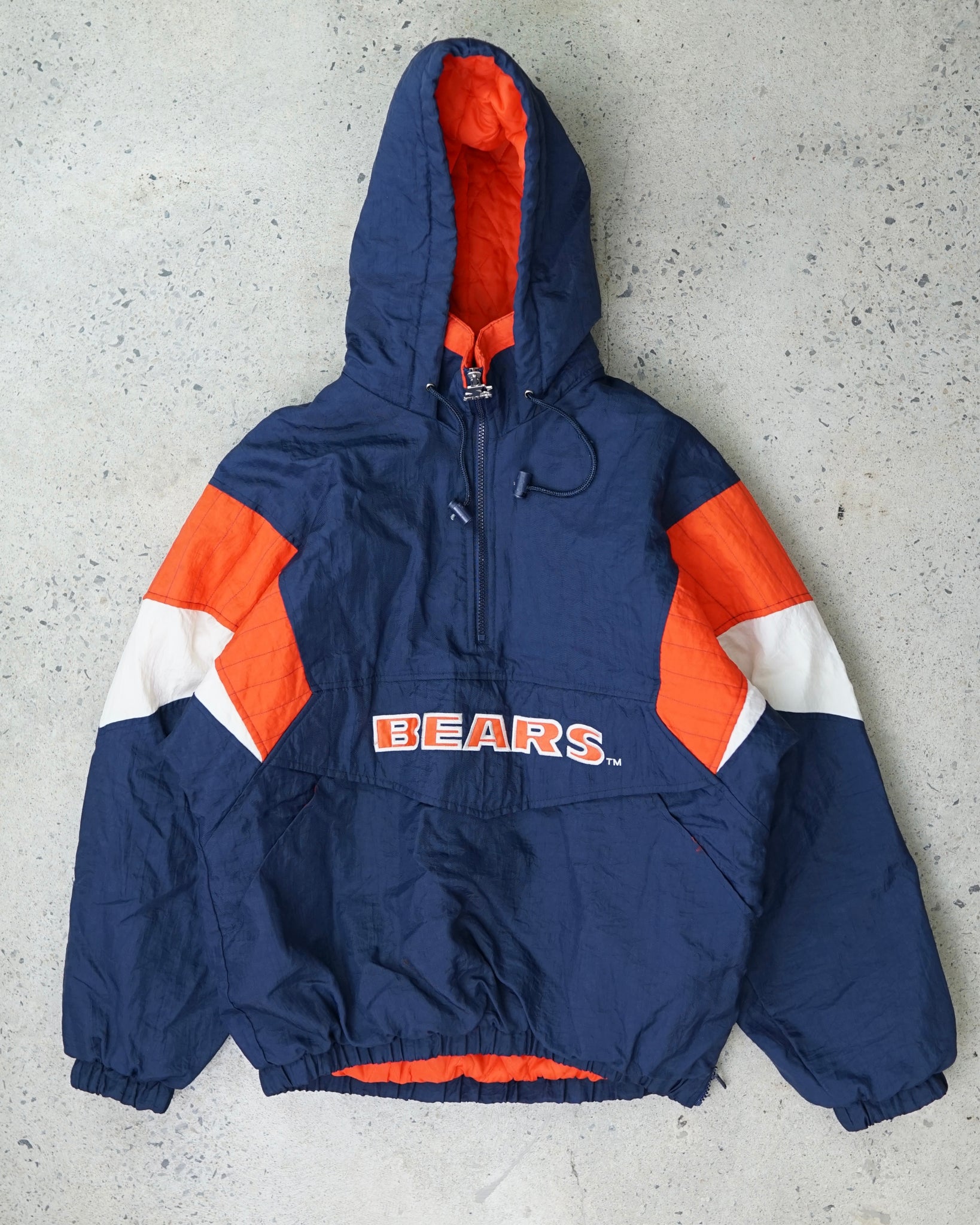 chicago bears starter jacket - medium