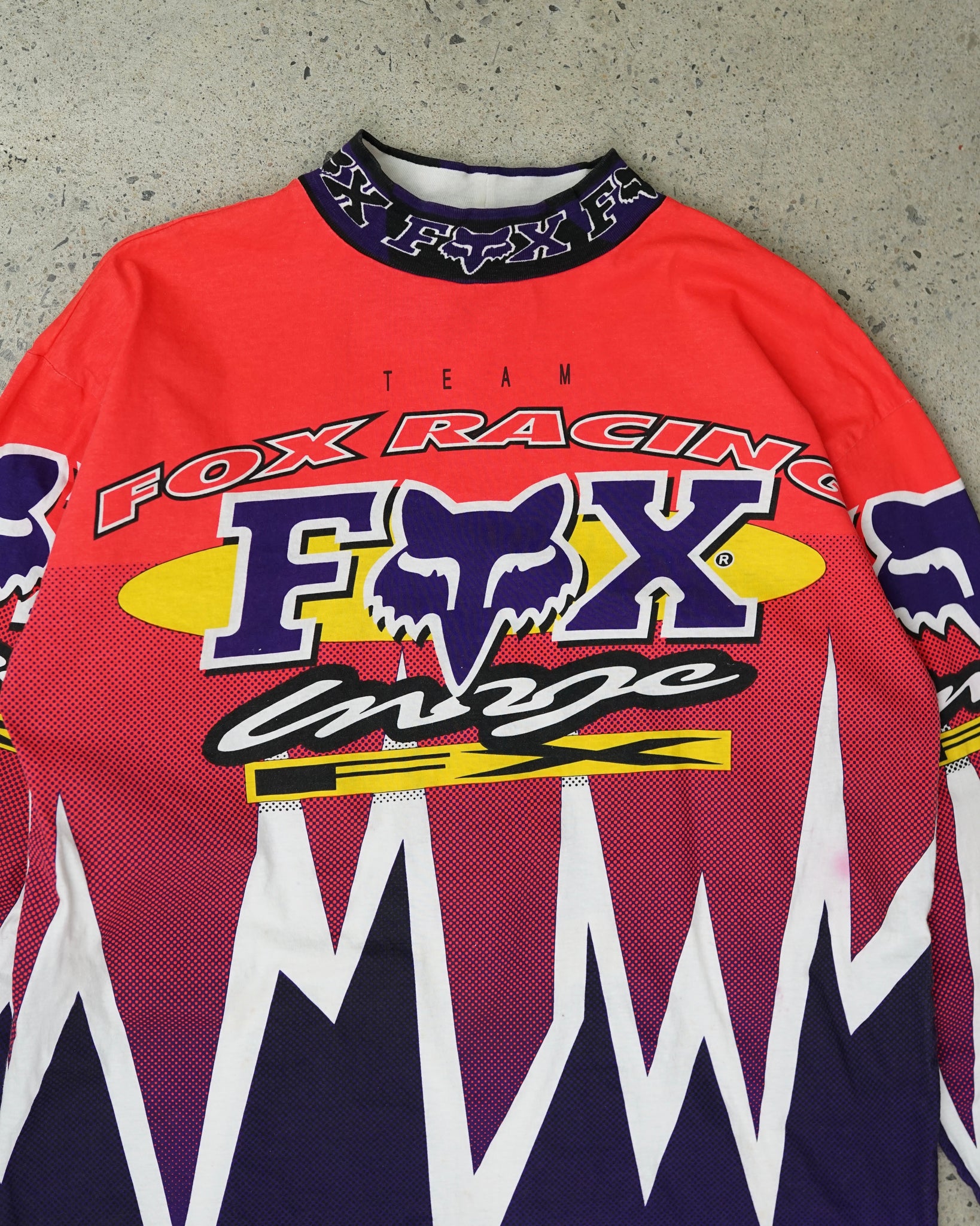 fox racing long sleeve shirt - large