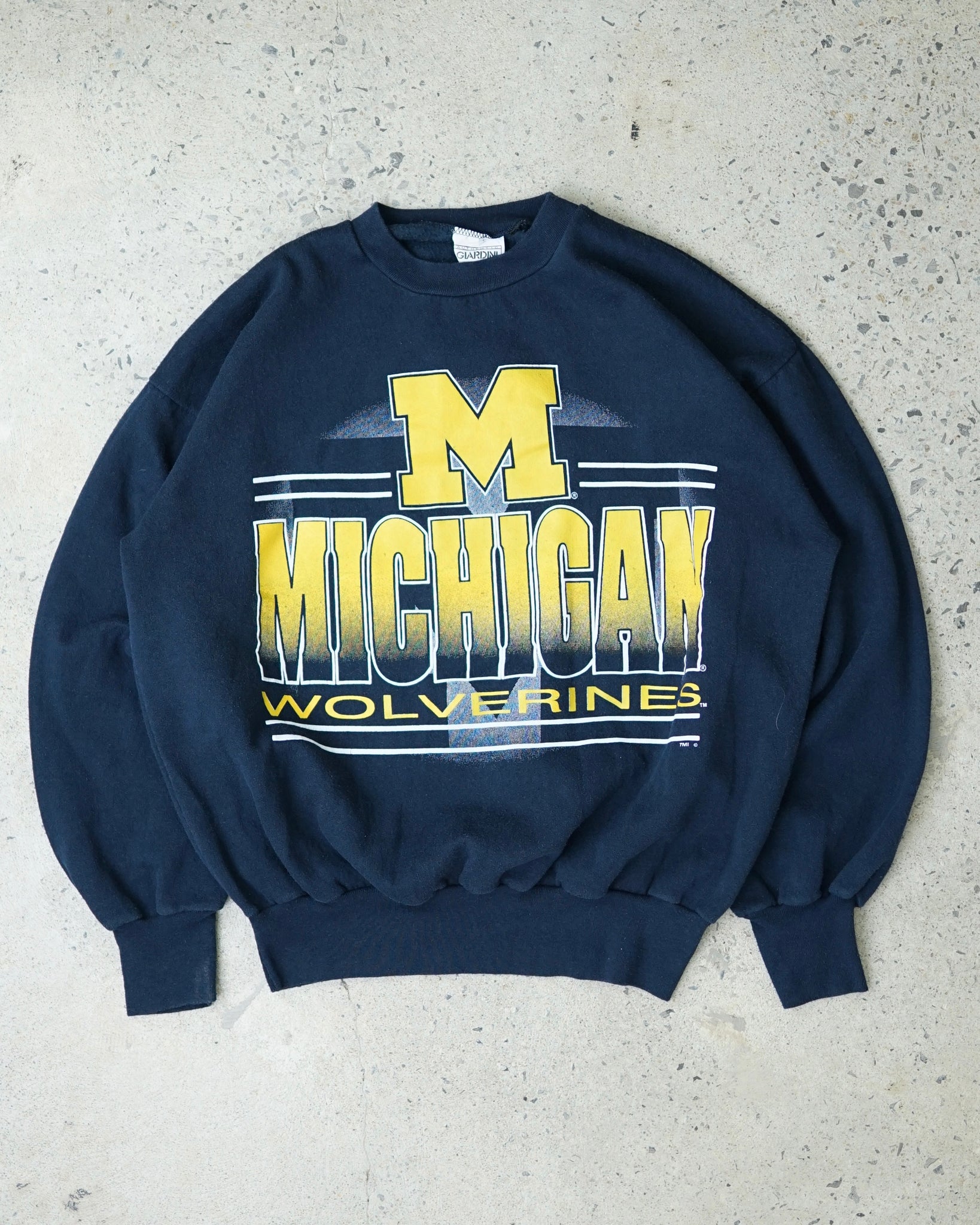 michigan wolverines crewneck - medium