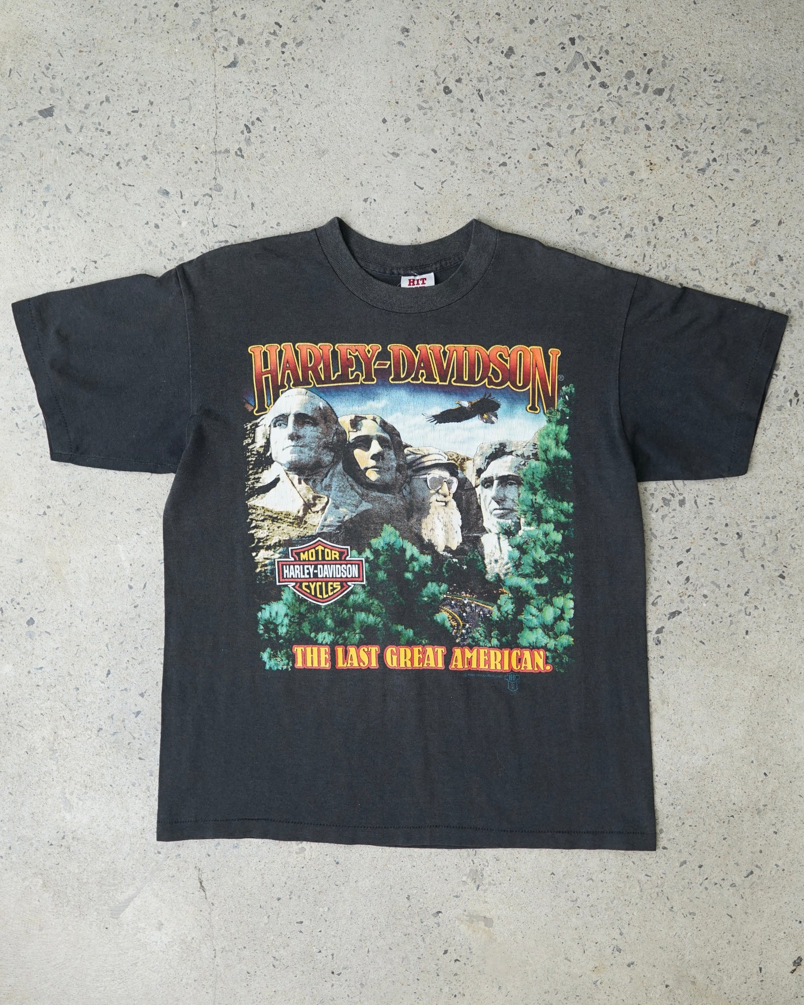 harley-davidson 1986 t-shirt - medium