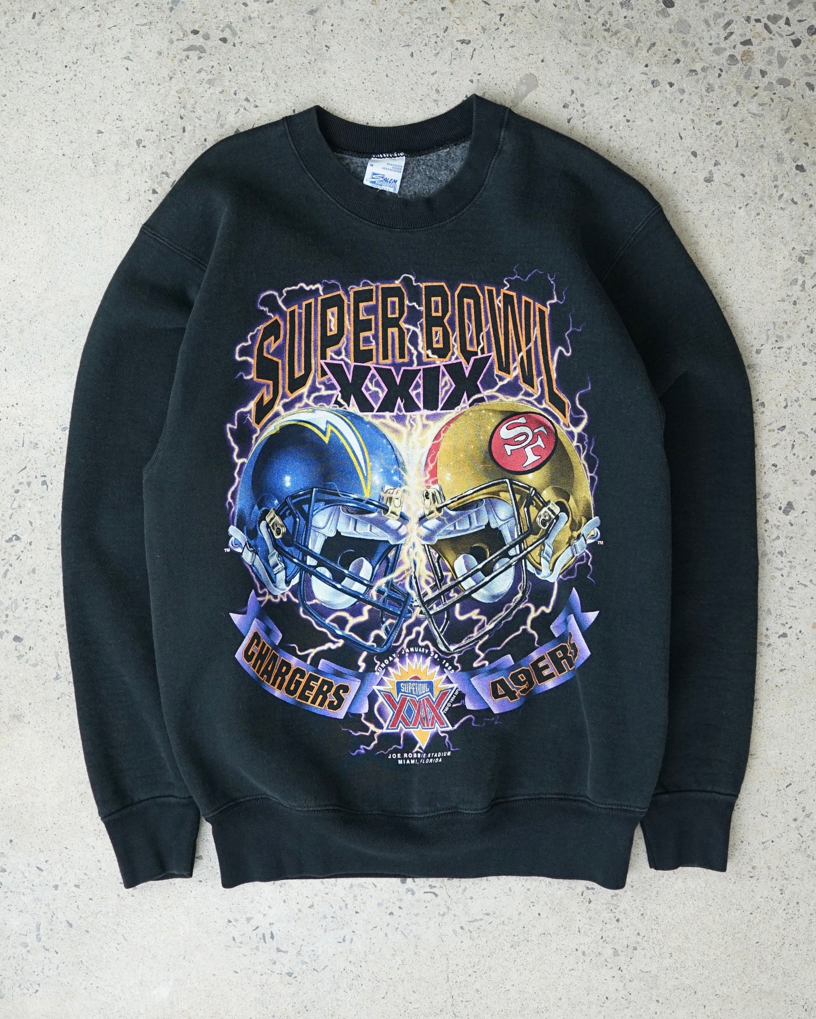 super-bowl 1995 crewneck - medium