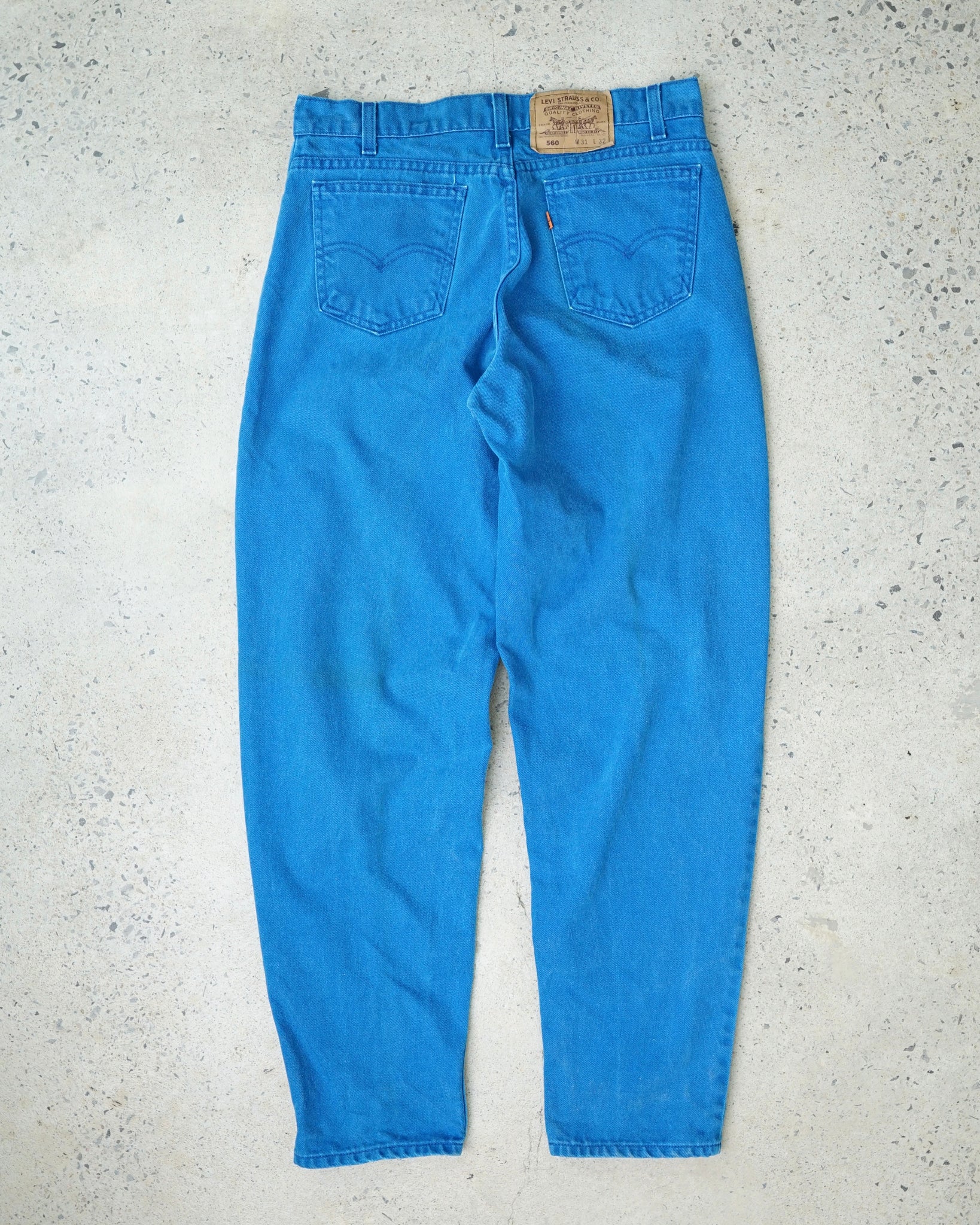 levi's 560 jeans - 31x30.5