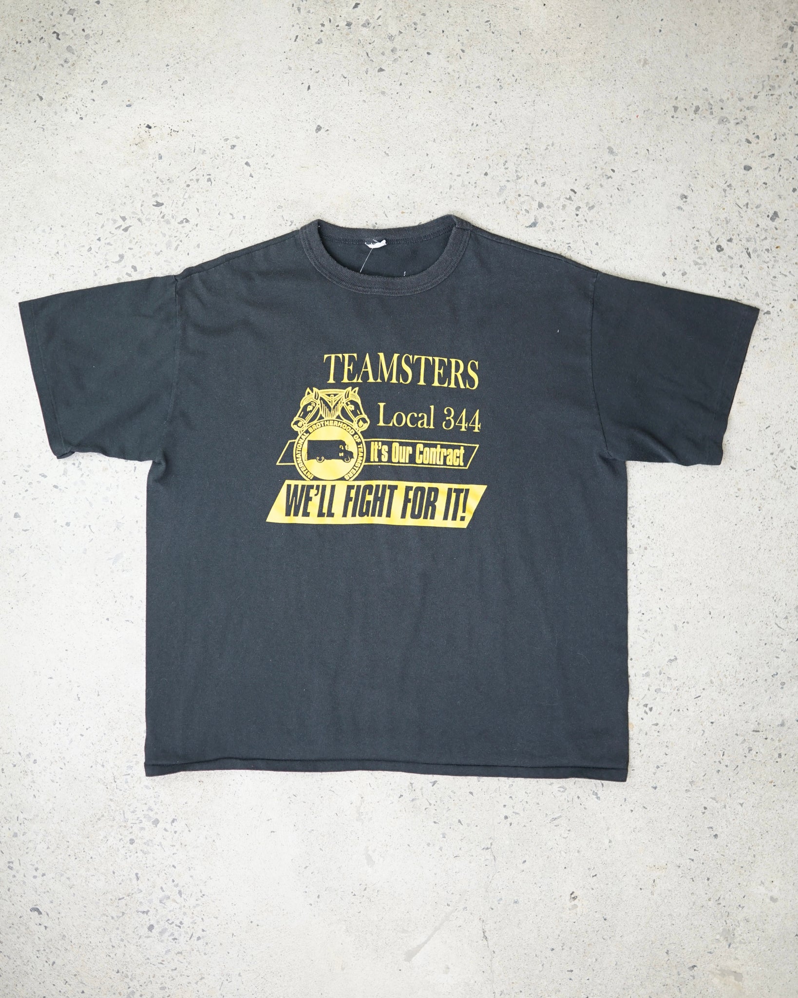 teamsters t-shirt - large