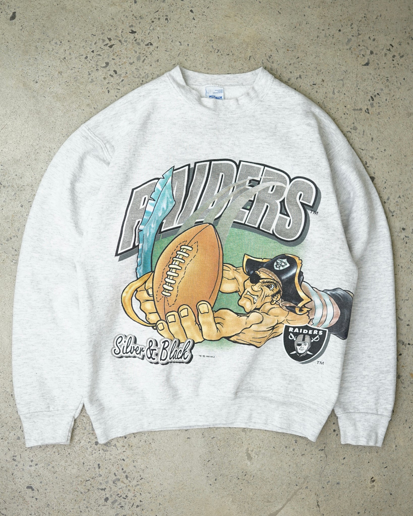 raiders crewneck - medium