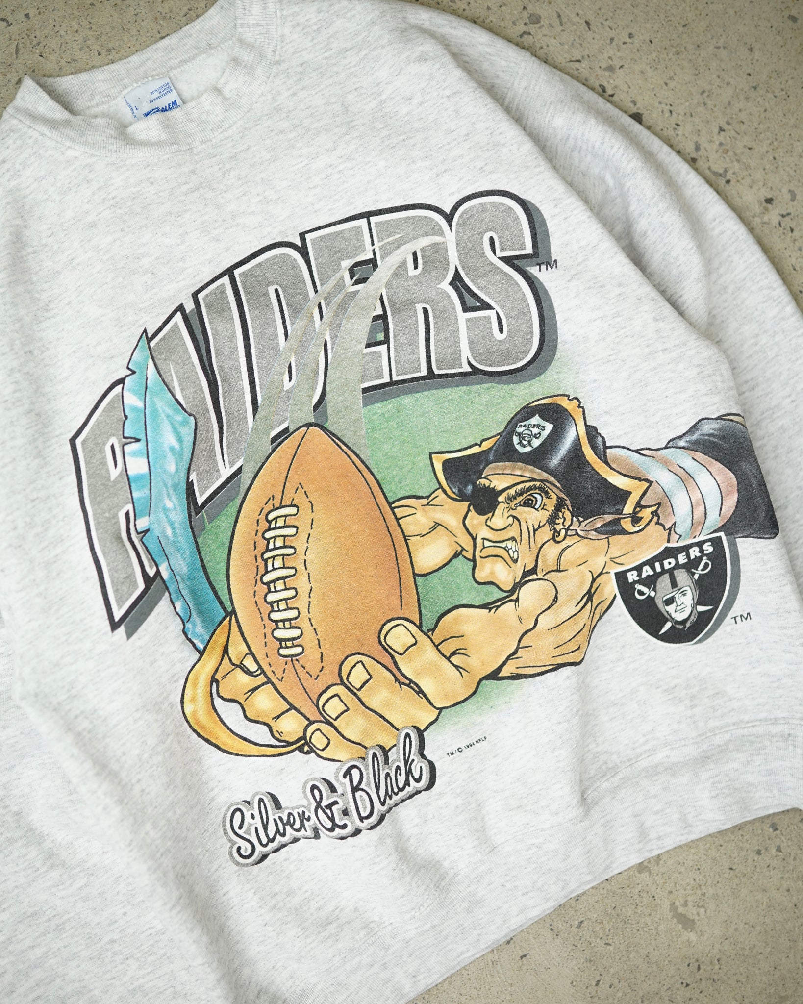 raiders crewneck - medium