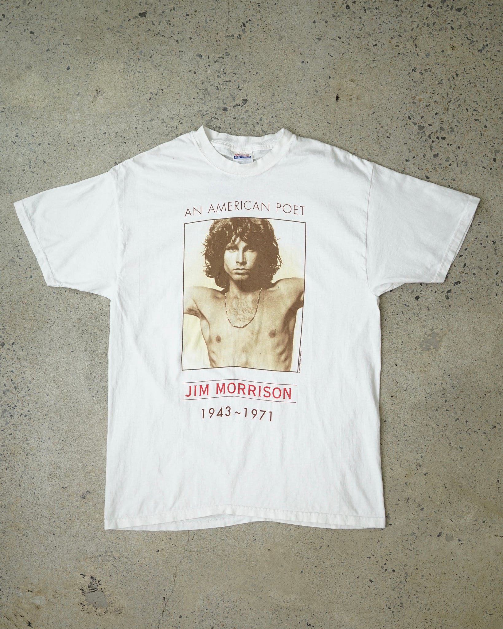 jim morrison t-shirt - large