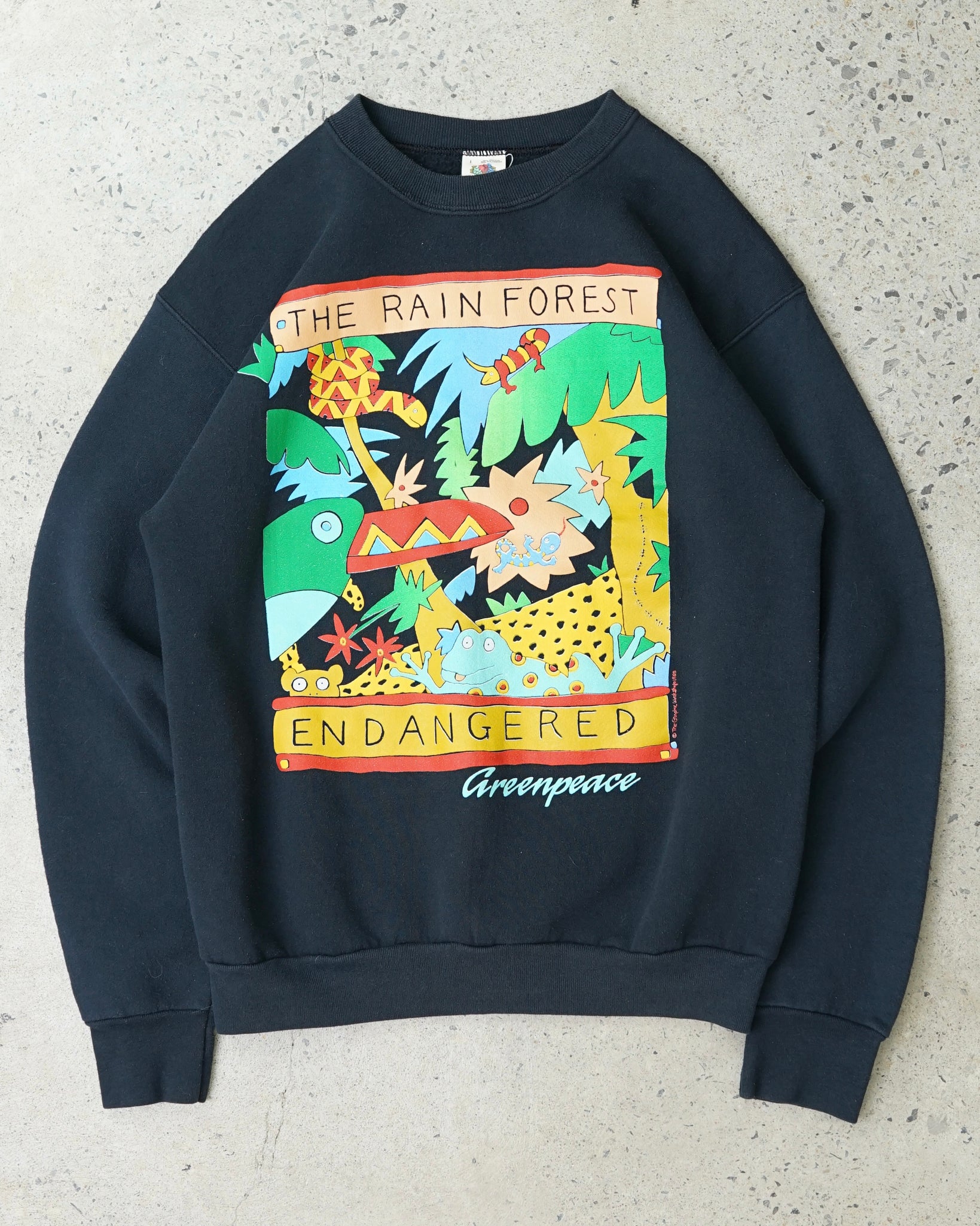 greenpeace crewneck - medium