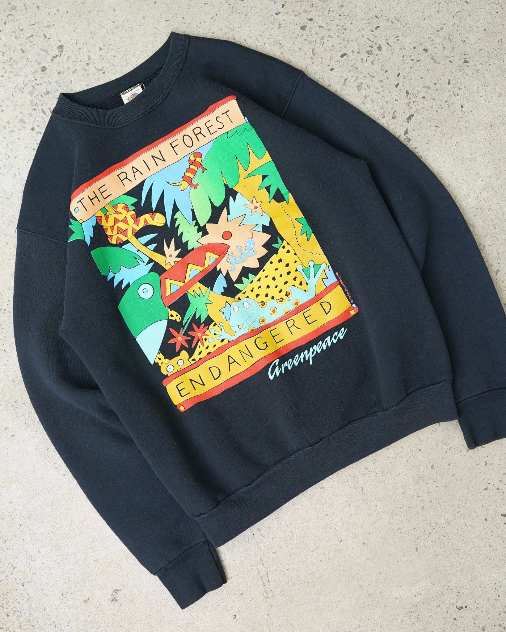 greenpeace crewneck - medium