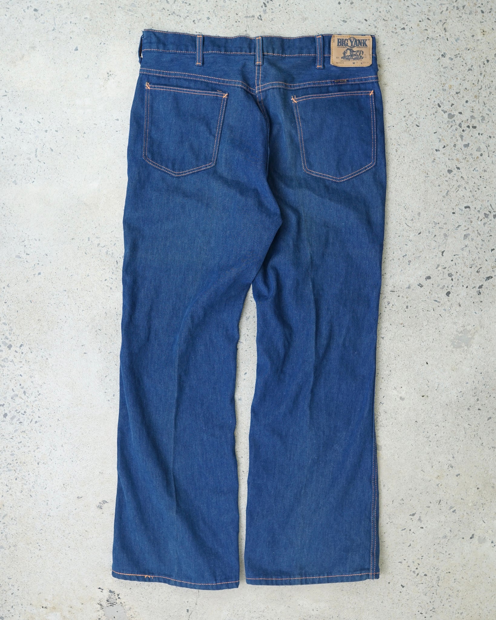 big yank jeans - 35x28.5