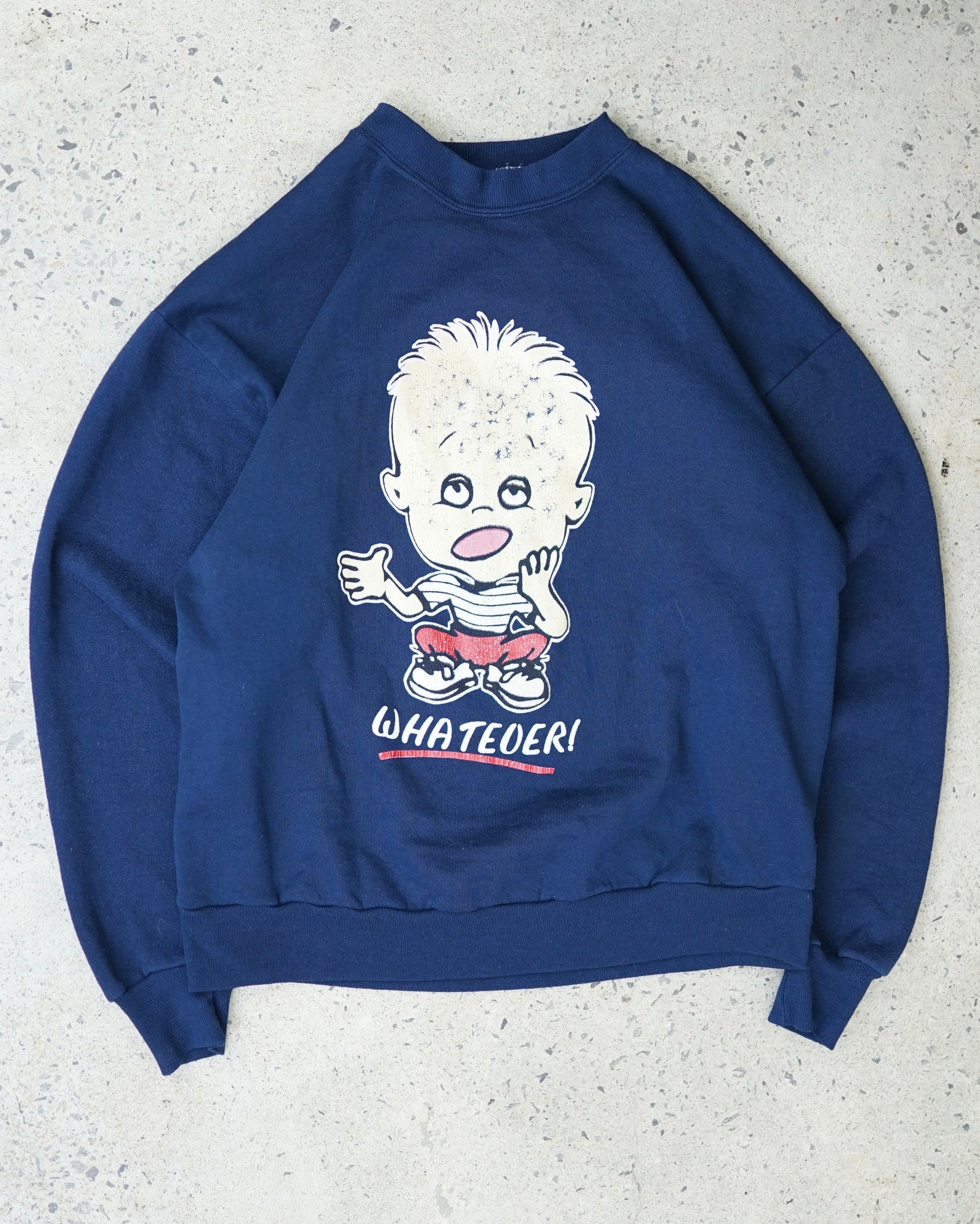 whatever crewneck - medium