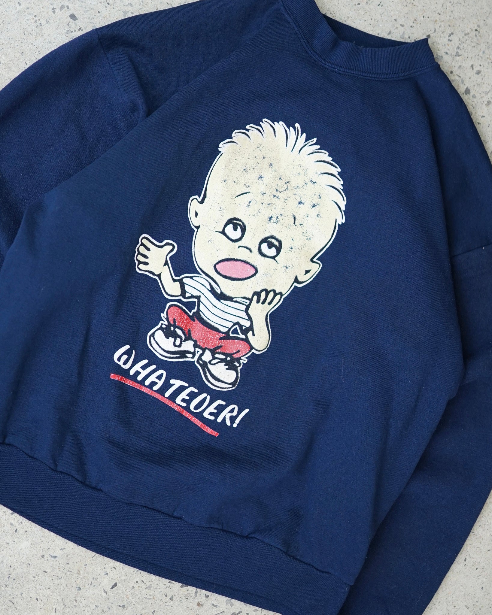 whatever crewneck - medium