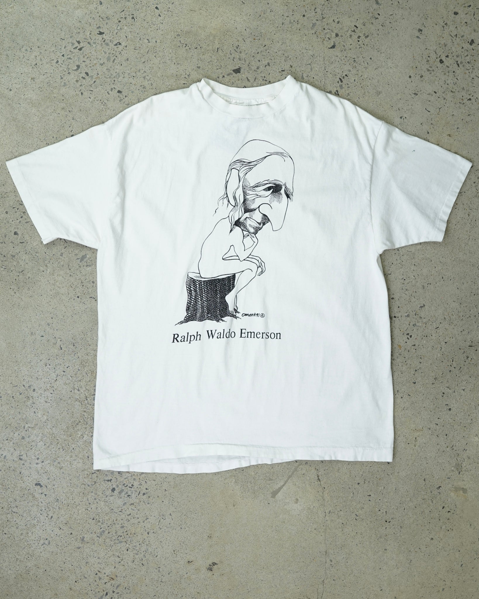 ralph waldo emerson t-shirt - XL