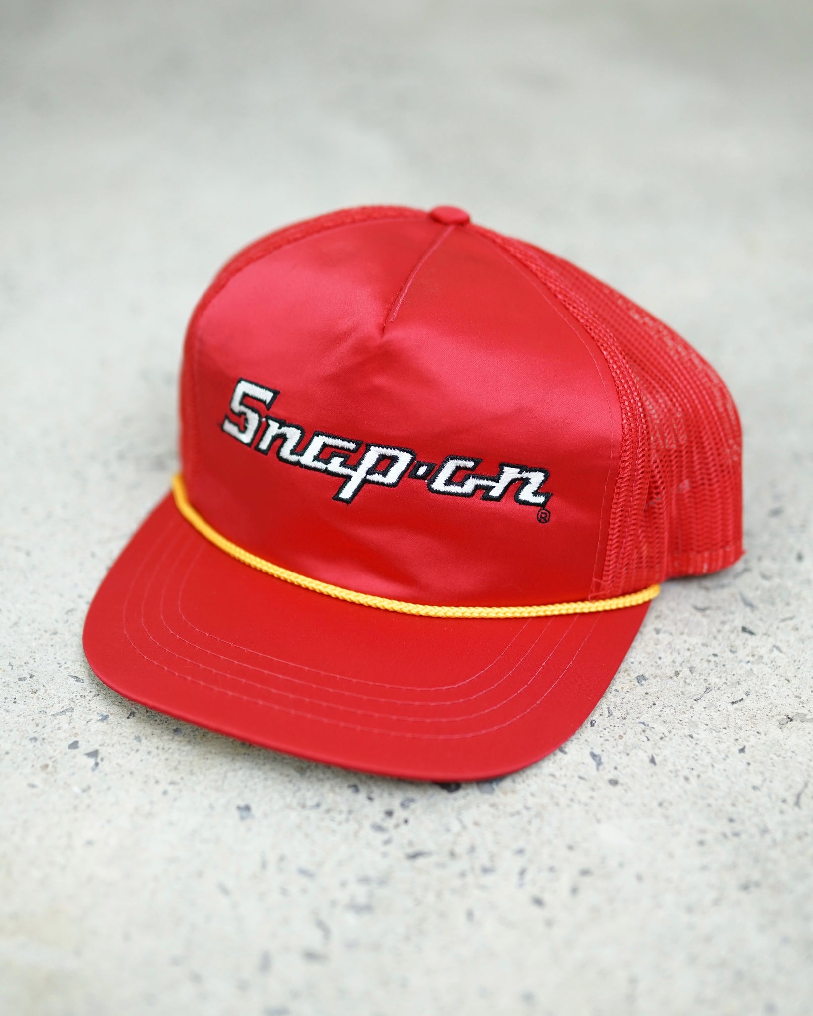 snap-on trucker hat