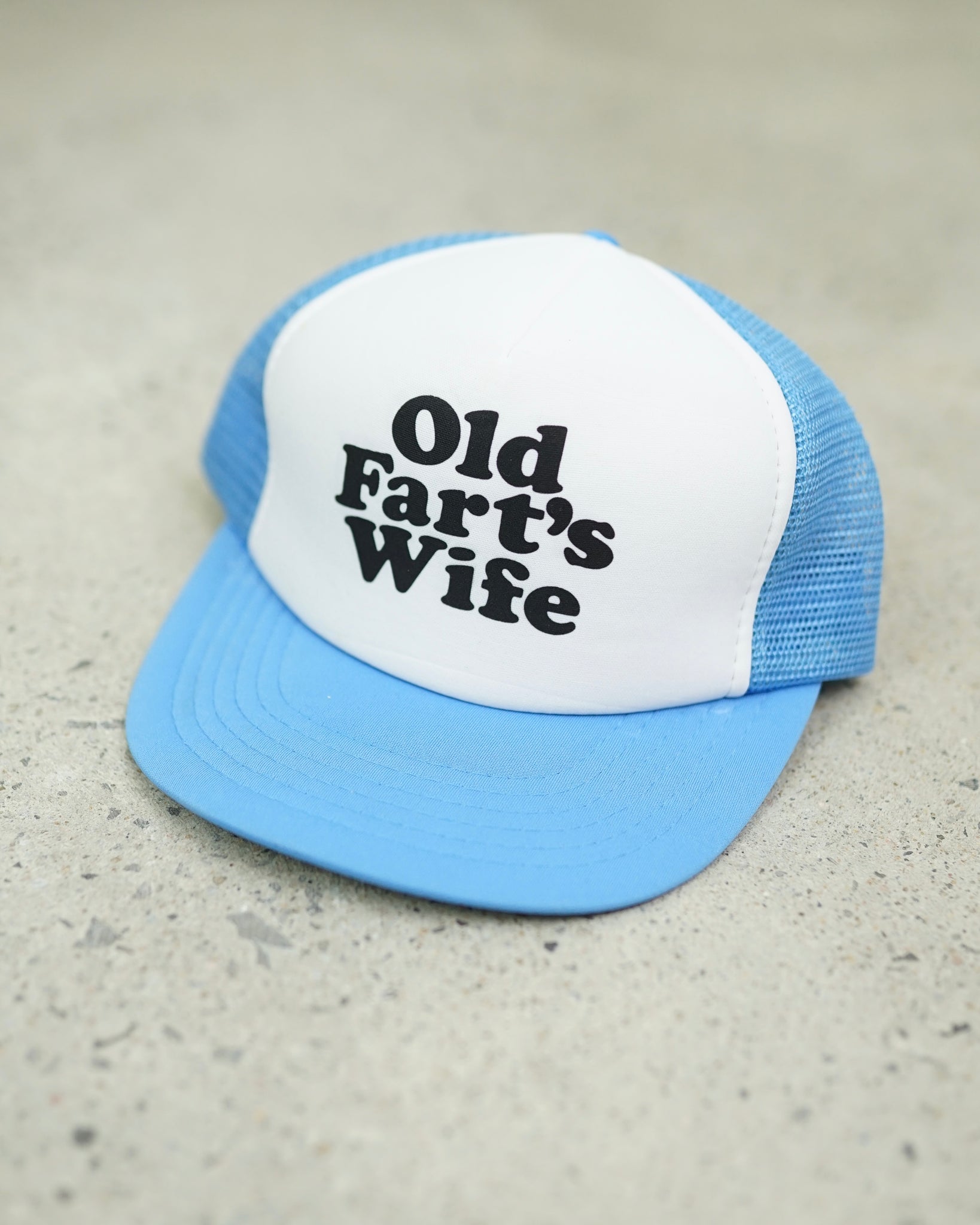 old fart's wife trucker hat