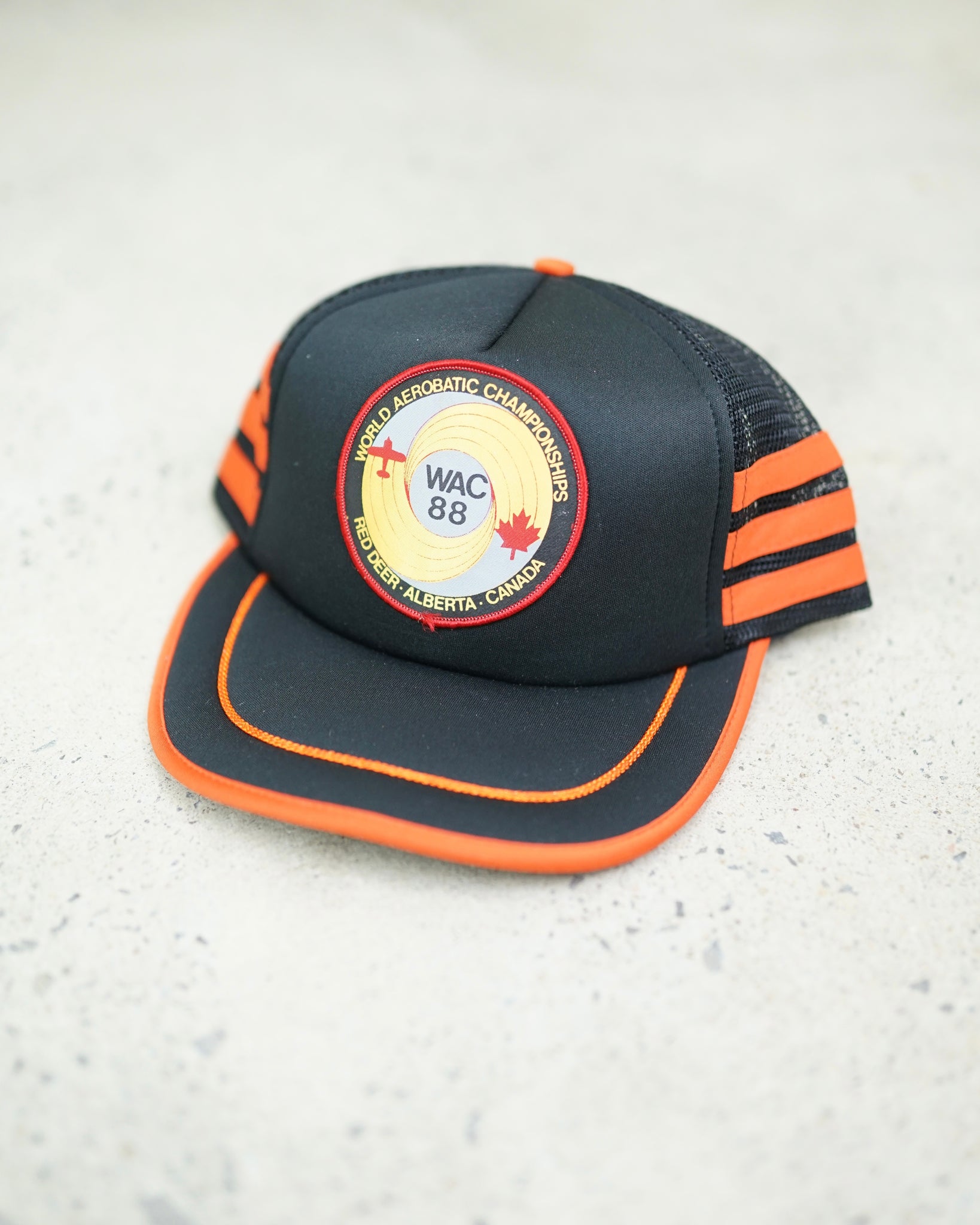 world aerobatic championship trucker hat