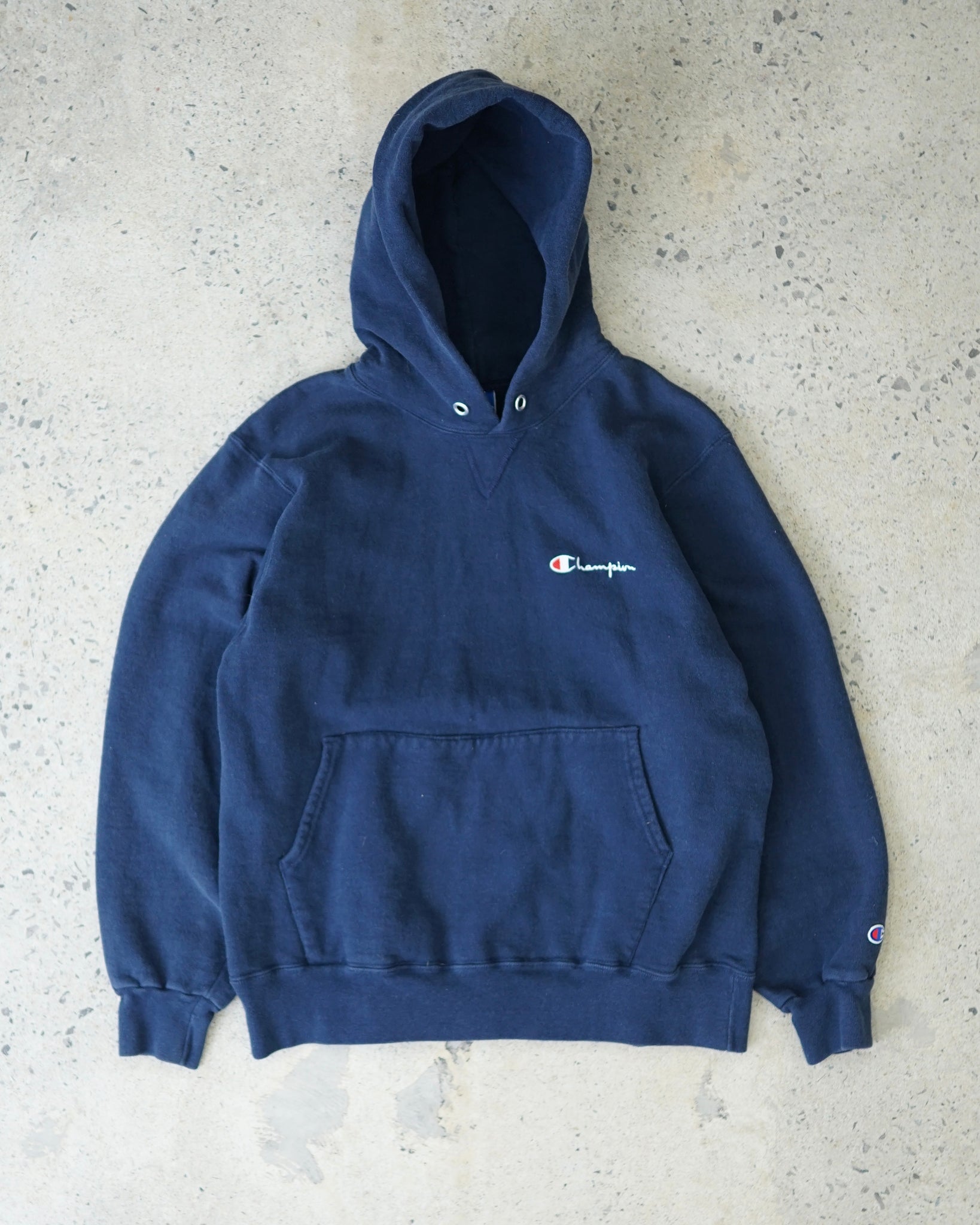 champion vintage hoodie - small