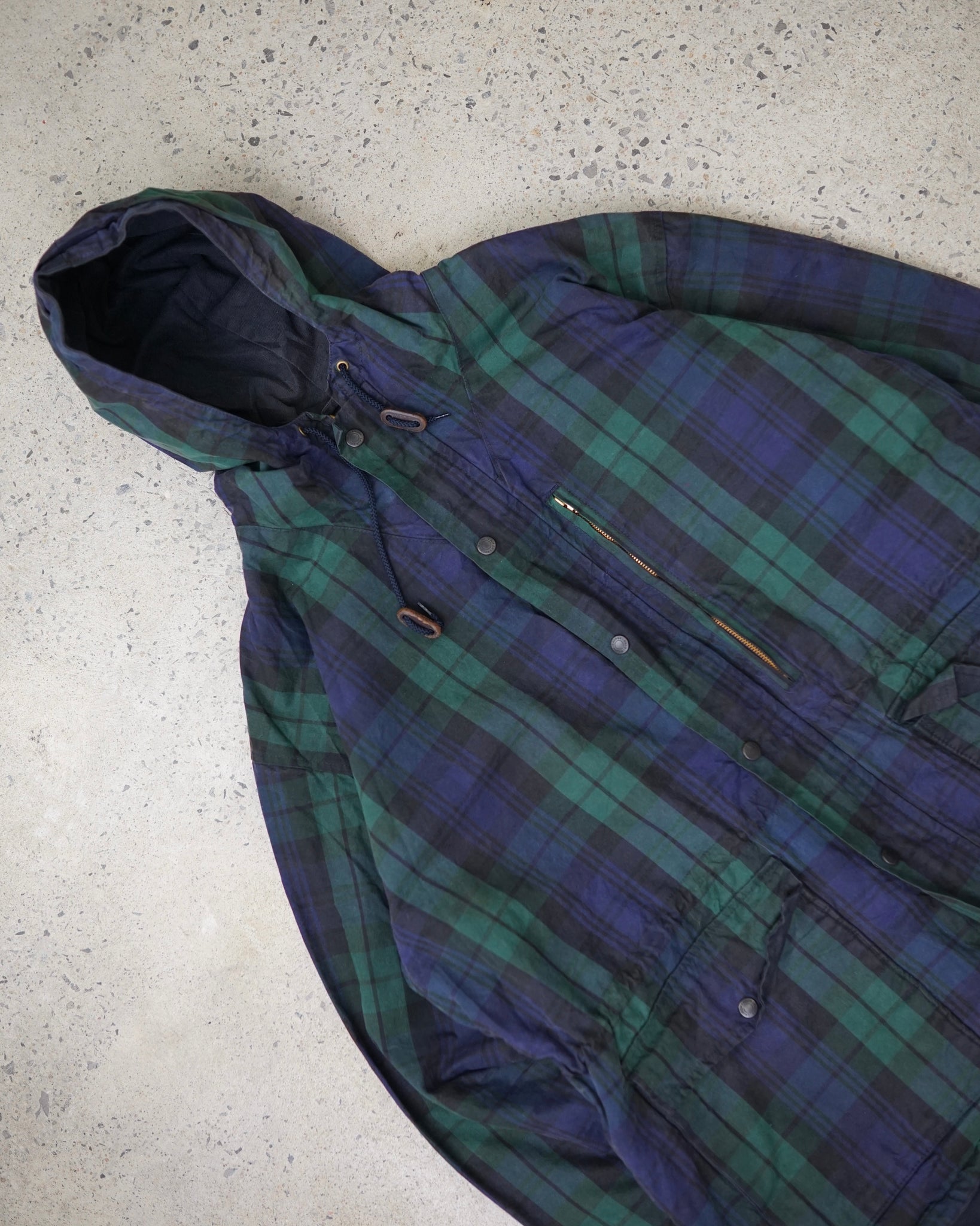 polo ralph lauren plaid jacket - large