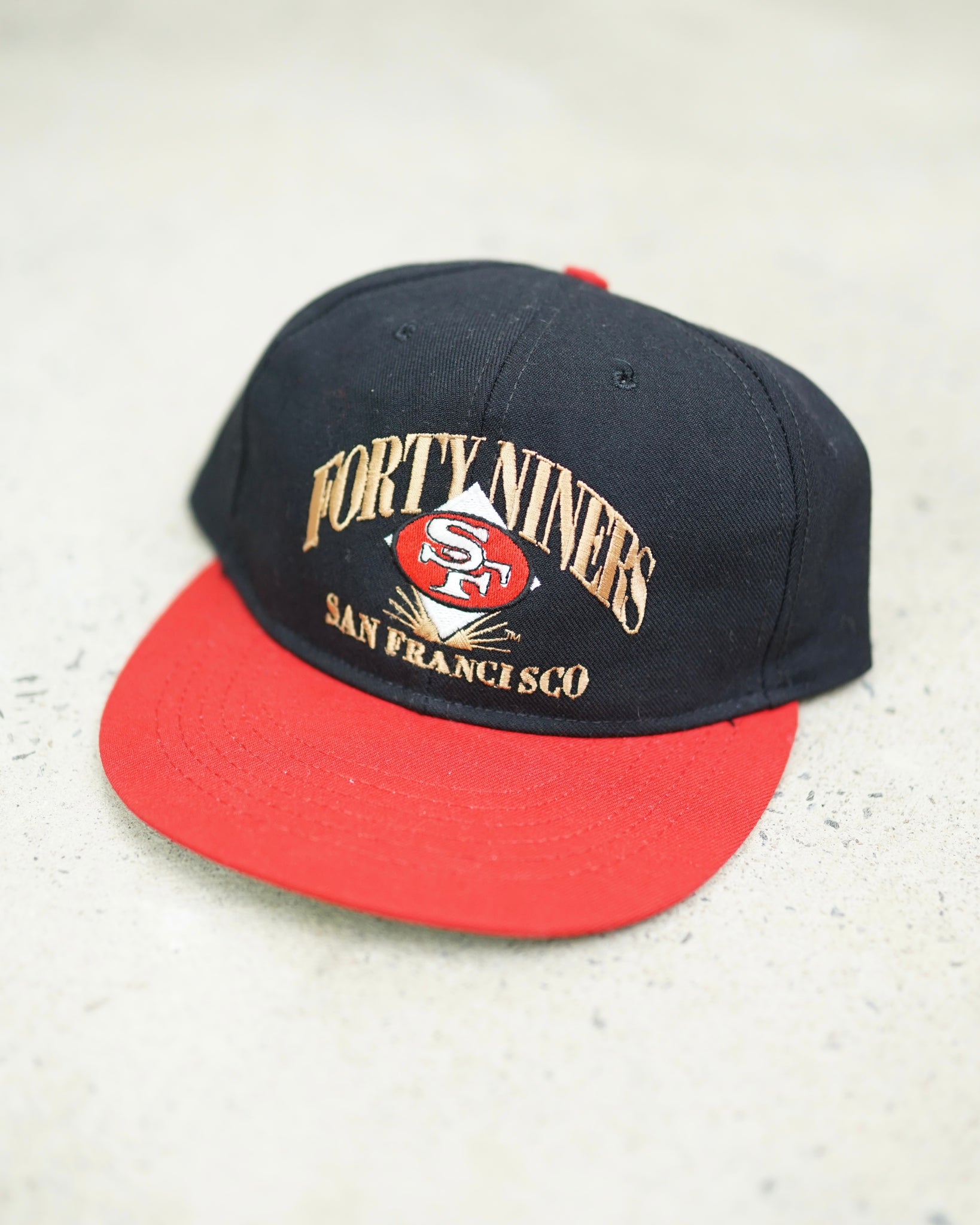 forty niners snapback hat