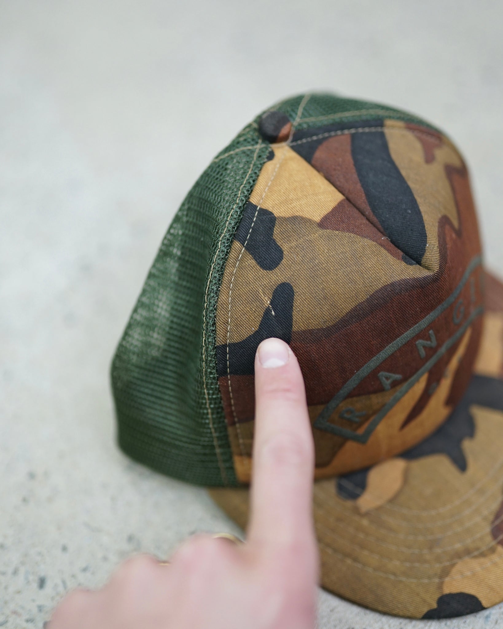 ranger trucker hat