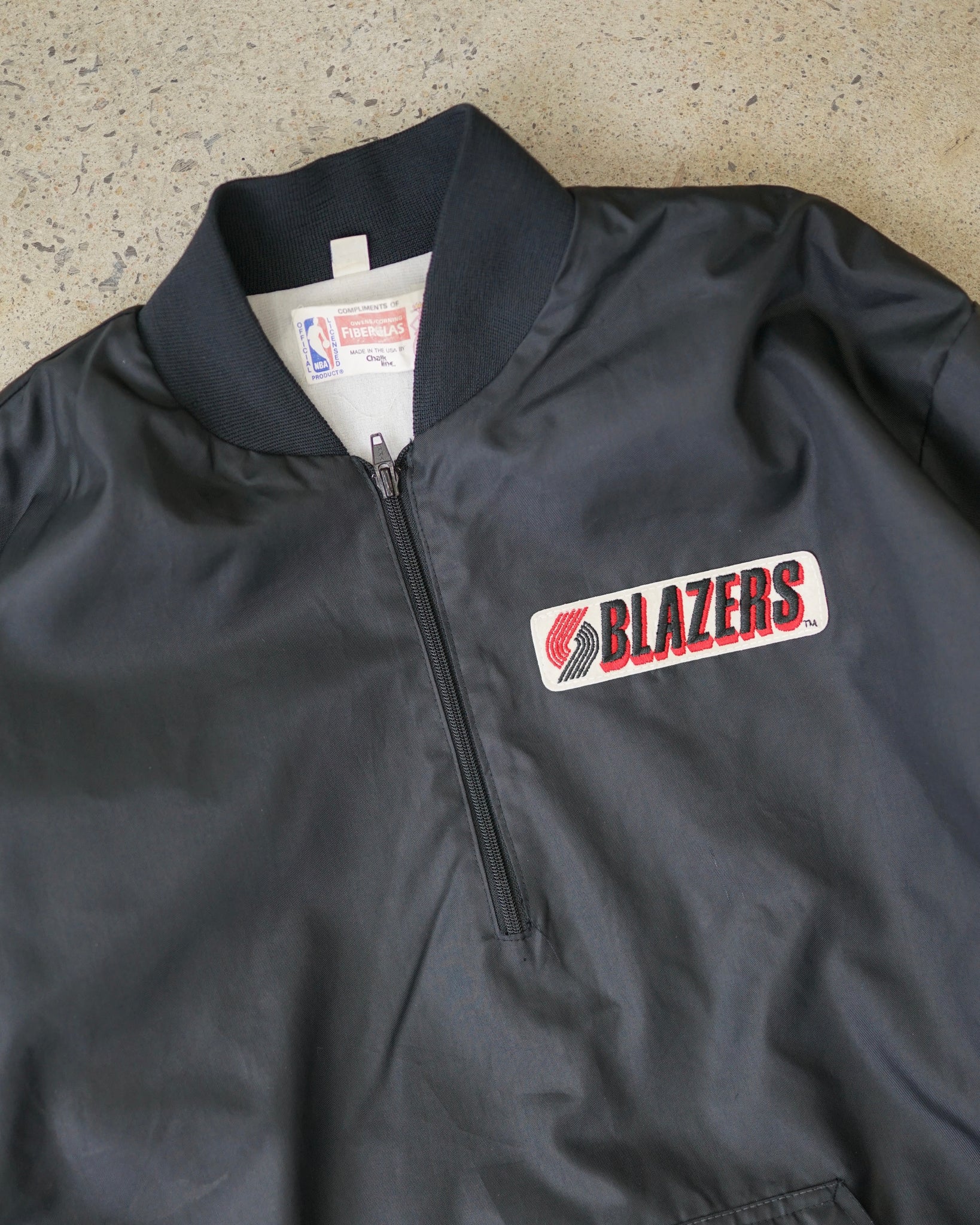 blazers nba jacket - boxy large