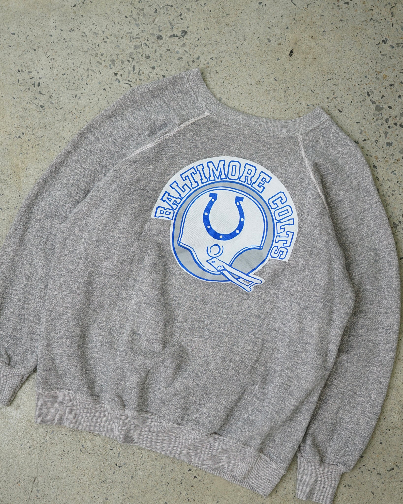 champion baltimore colts crewneck - medium