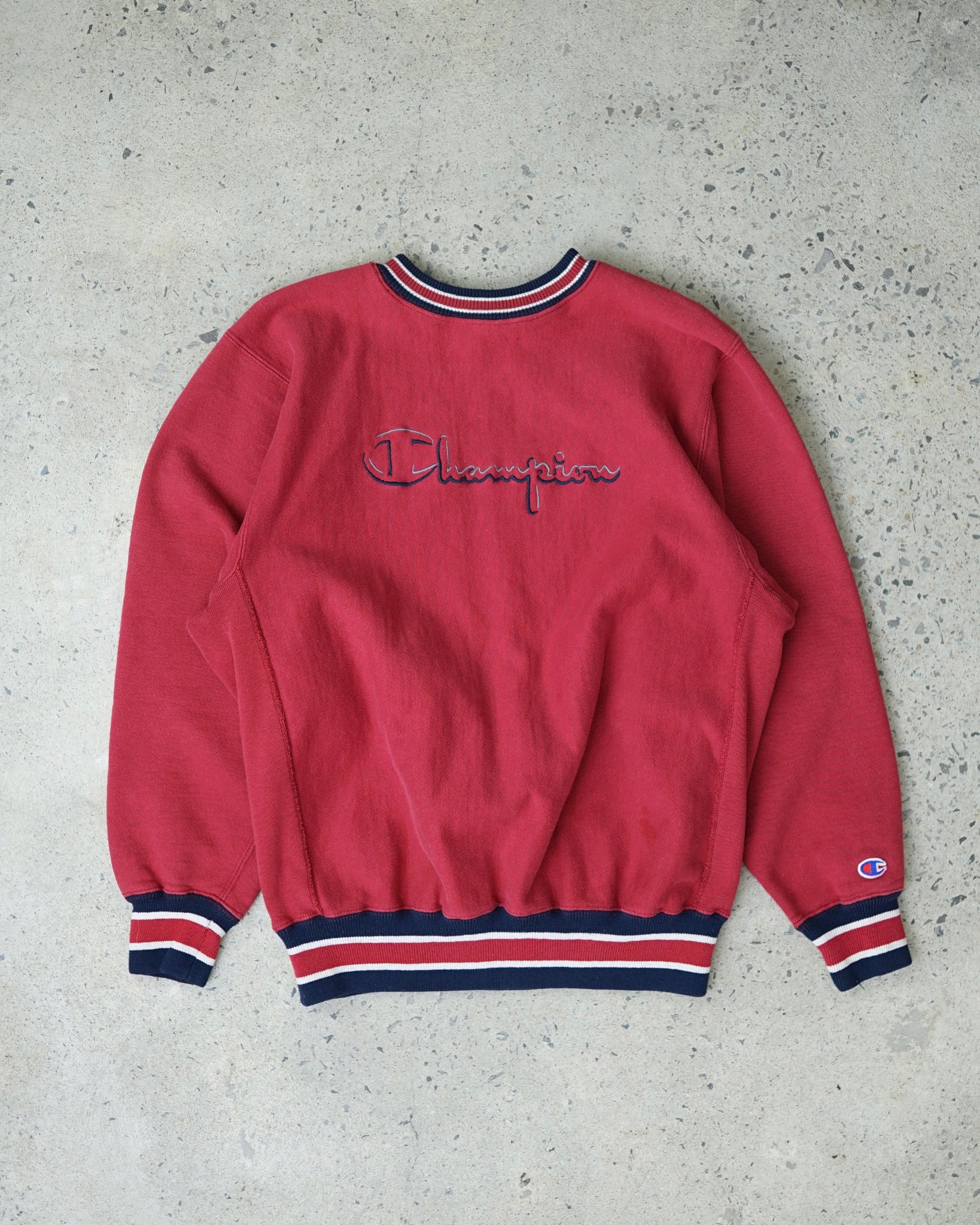 champion reverse weave crewneck - medium