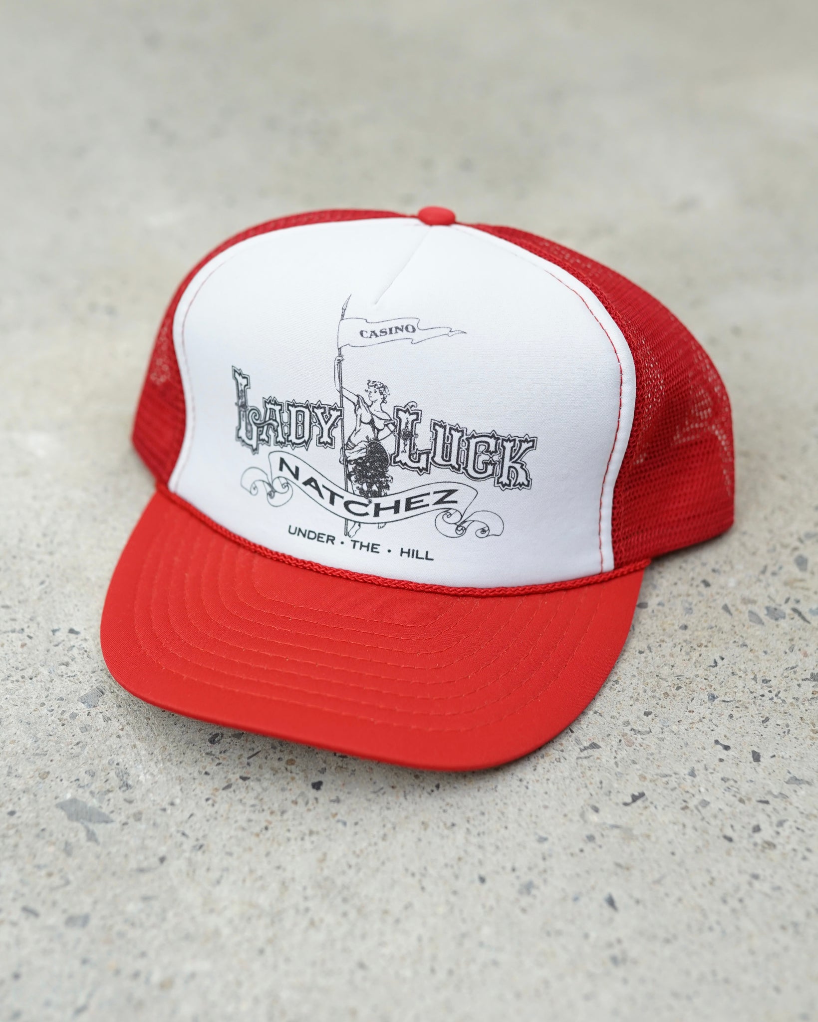 lady luck trucker hat