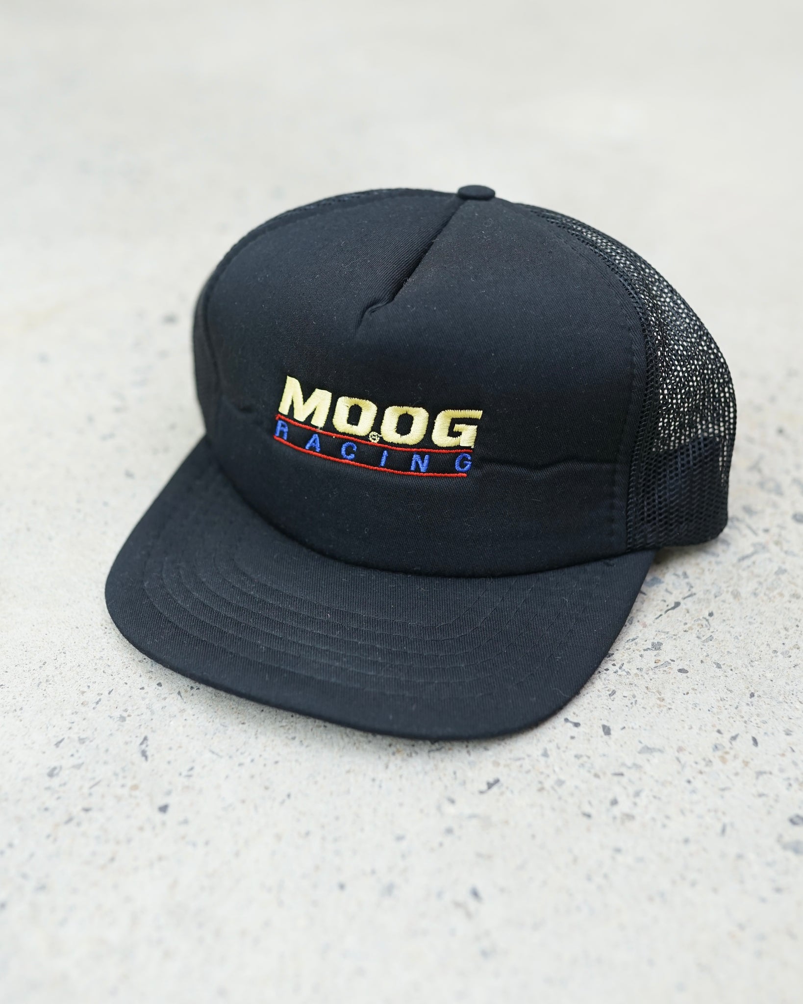 moog racing trucker hat