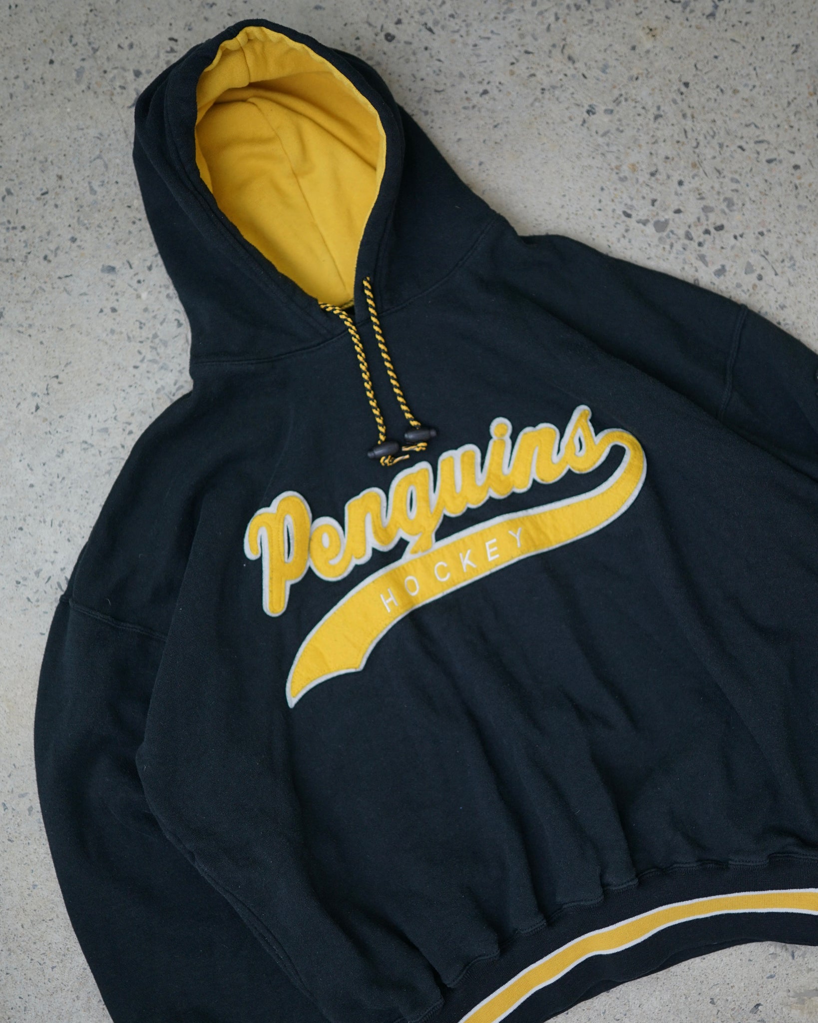 pittsburgh penguins starter hoodie - large