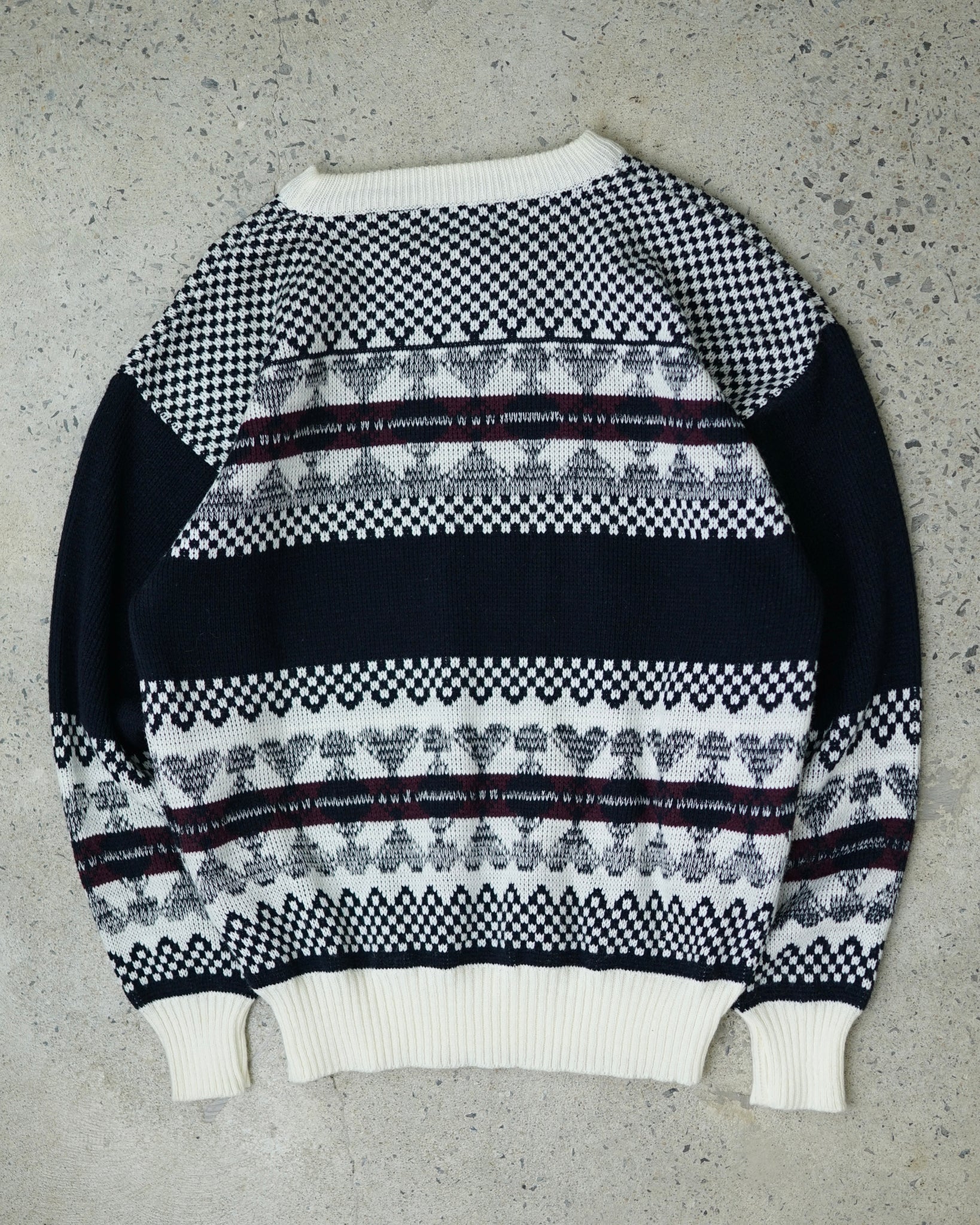 fyi private stock knit sweater - medium