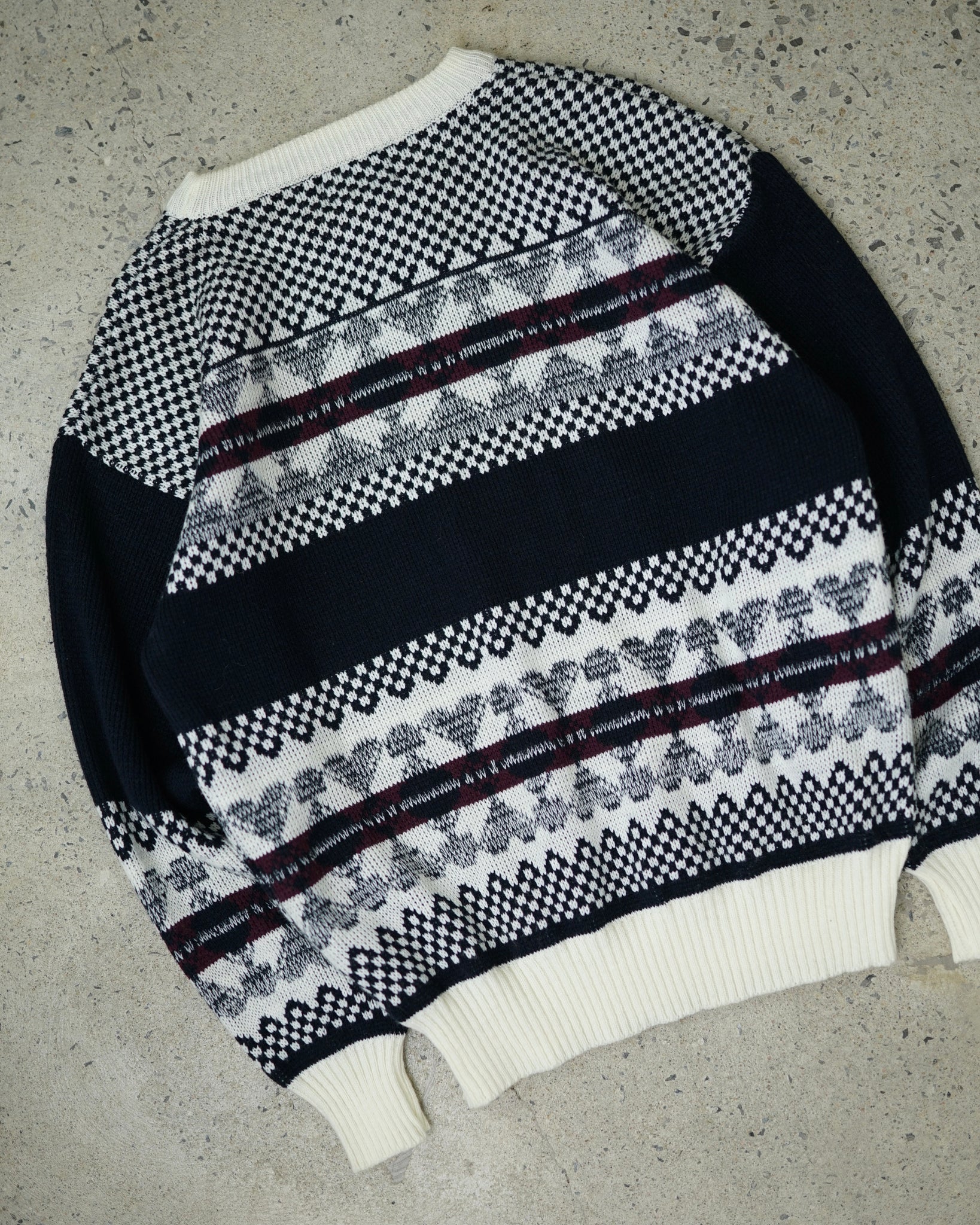 fyi private stock knit sweater - medium