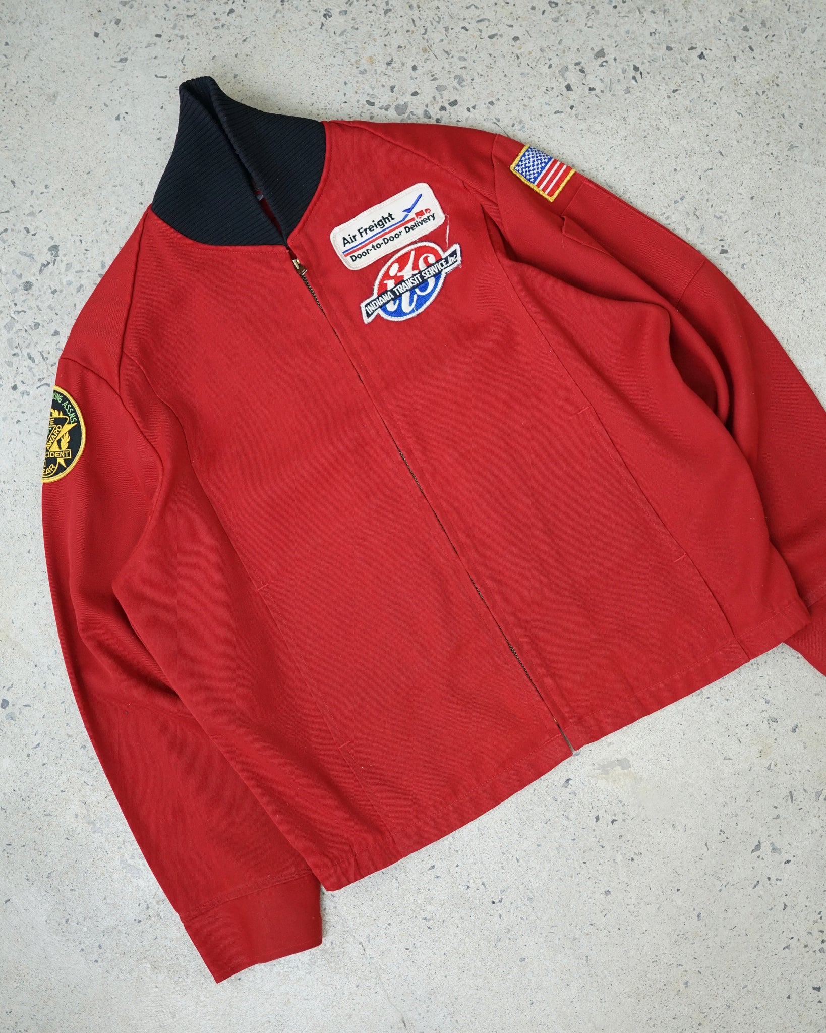 indiana transit service jacket - medium