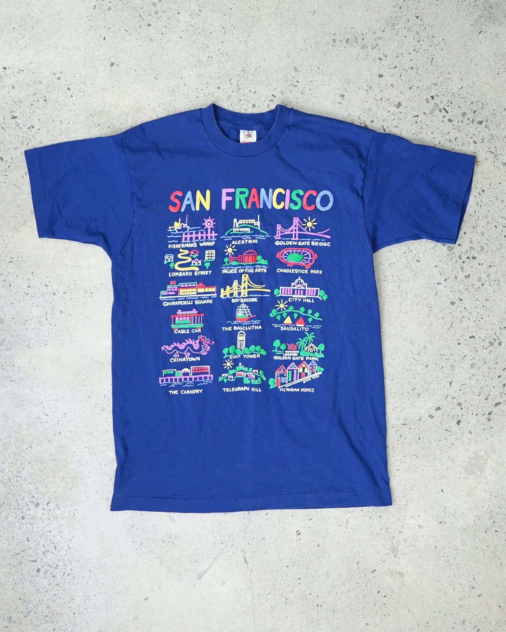 san francisco t-shirt - large