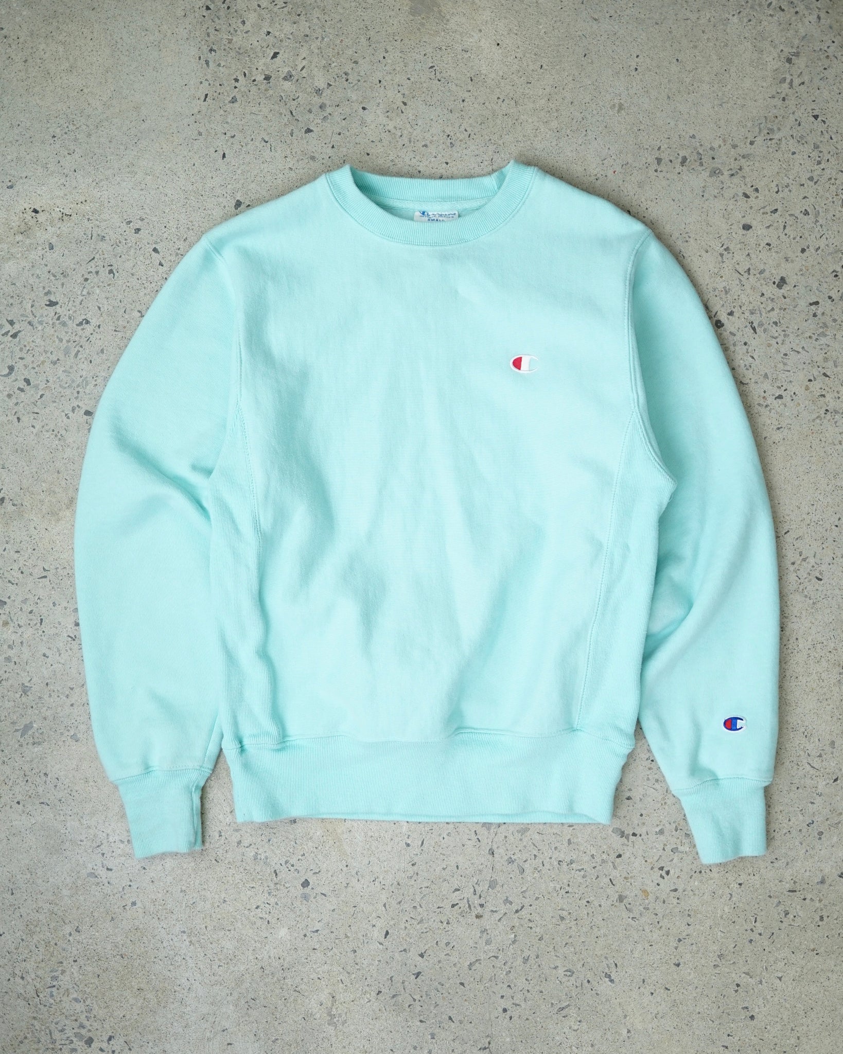 champion reverse weave crewneck - small