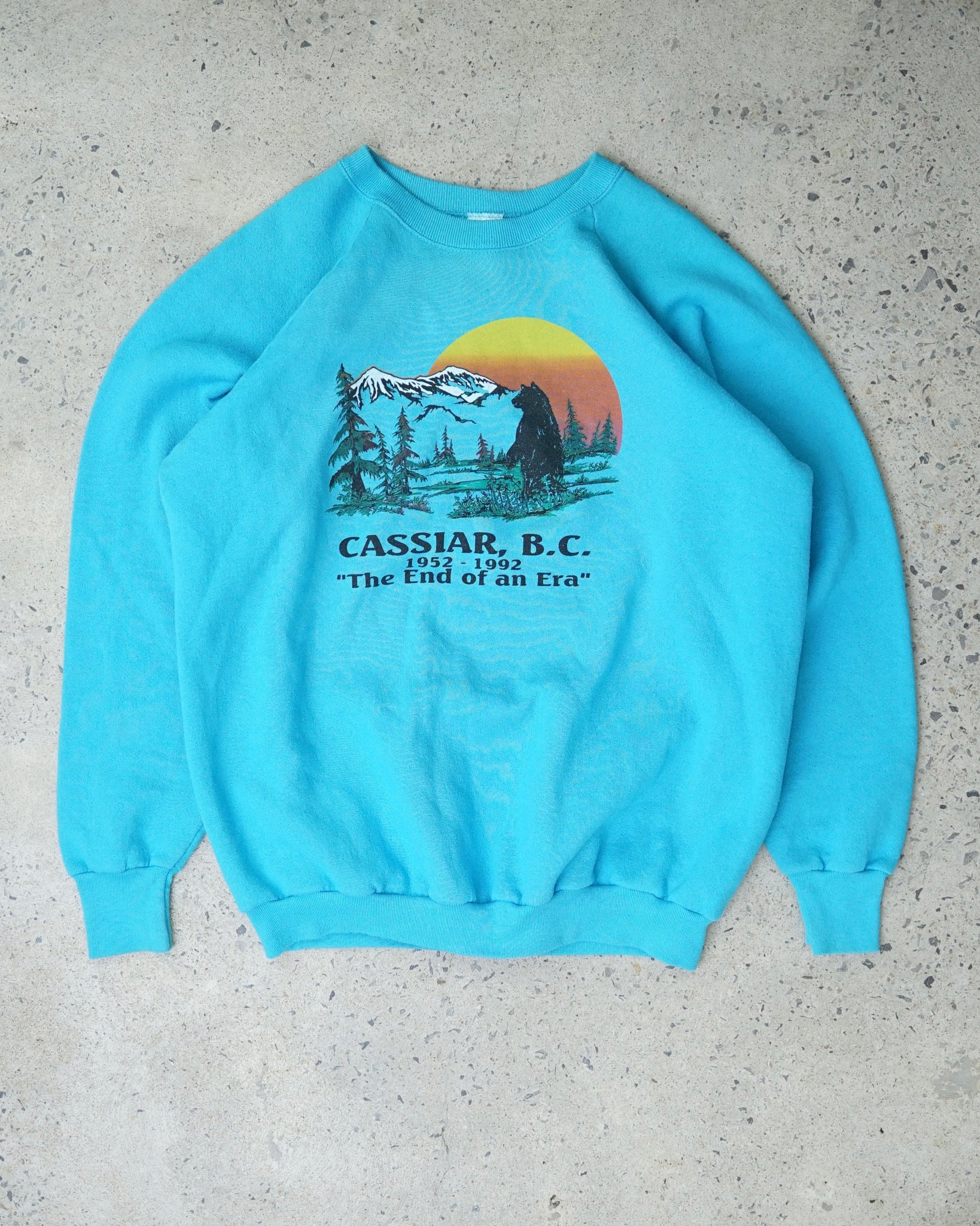 outdoors bc crewneck - big medium