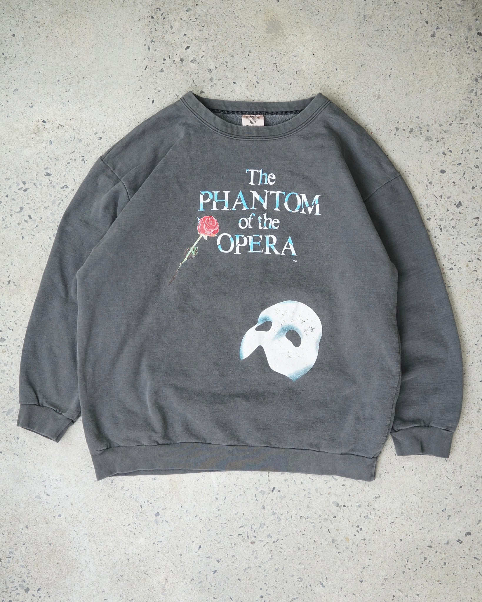 the phantom of the opera crewneck - oversized medium