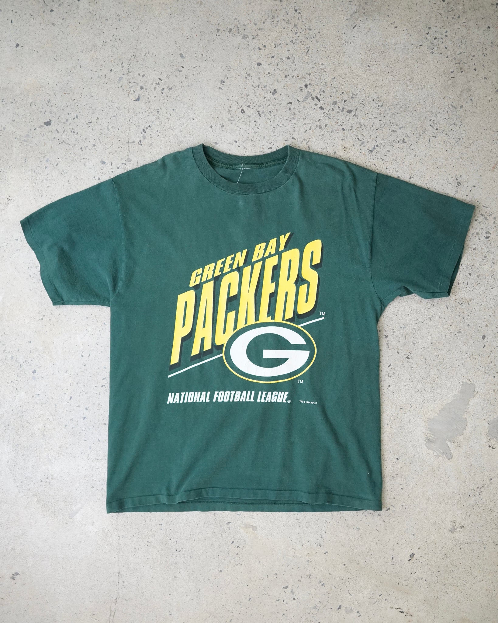 green bay packers t-shirt - large