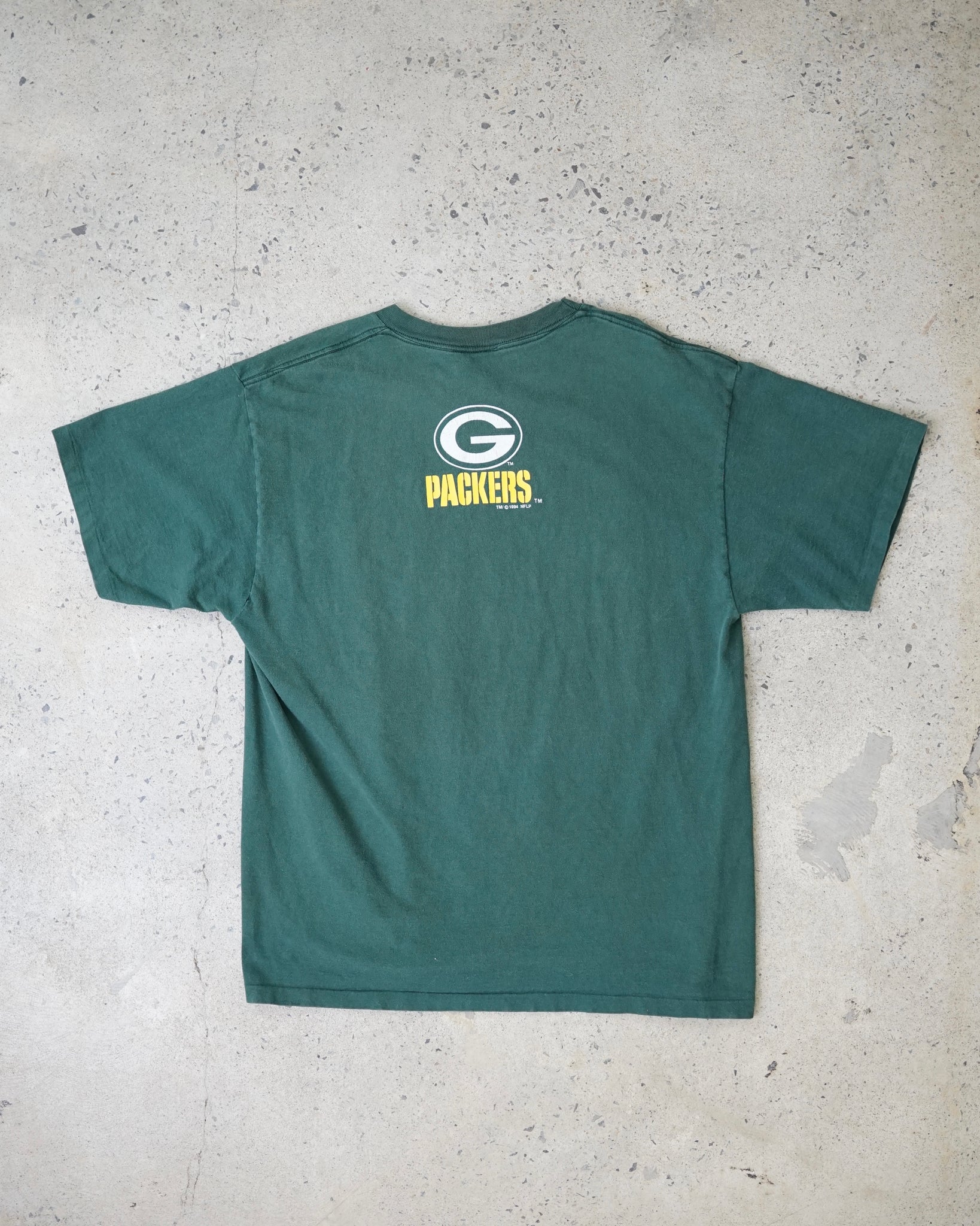 green bay packers t-shirt - large