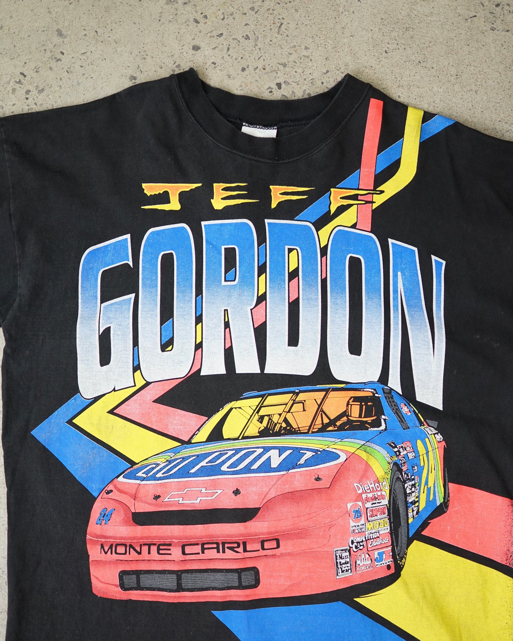 jeff gordon nascar t-shirt - BIG XL