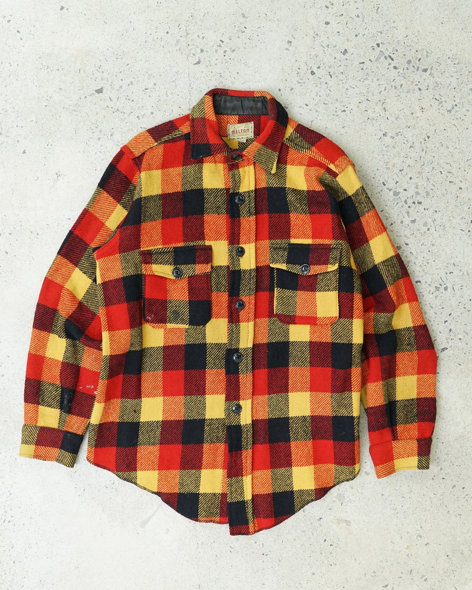 melton plaid flannel - medium