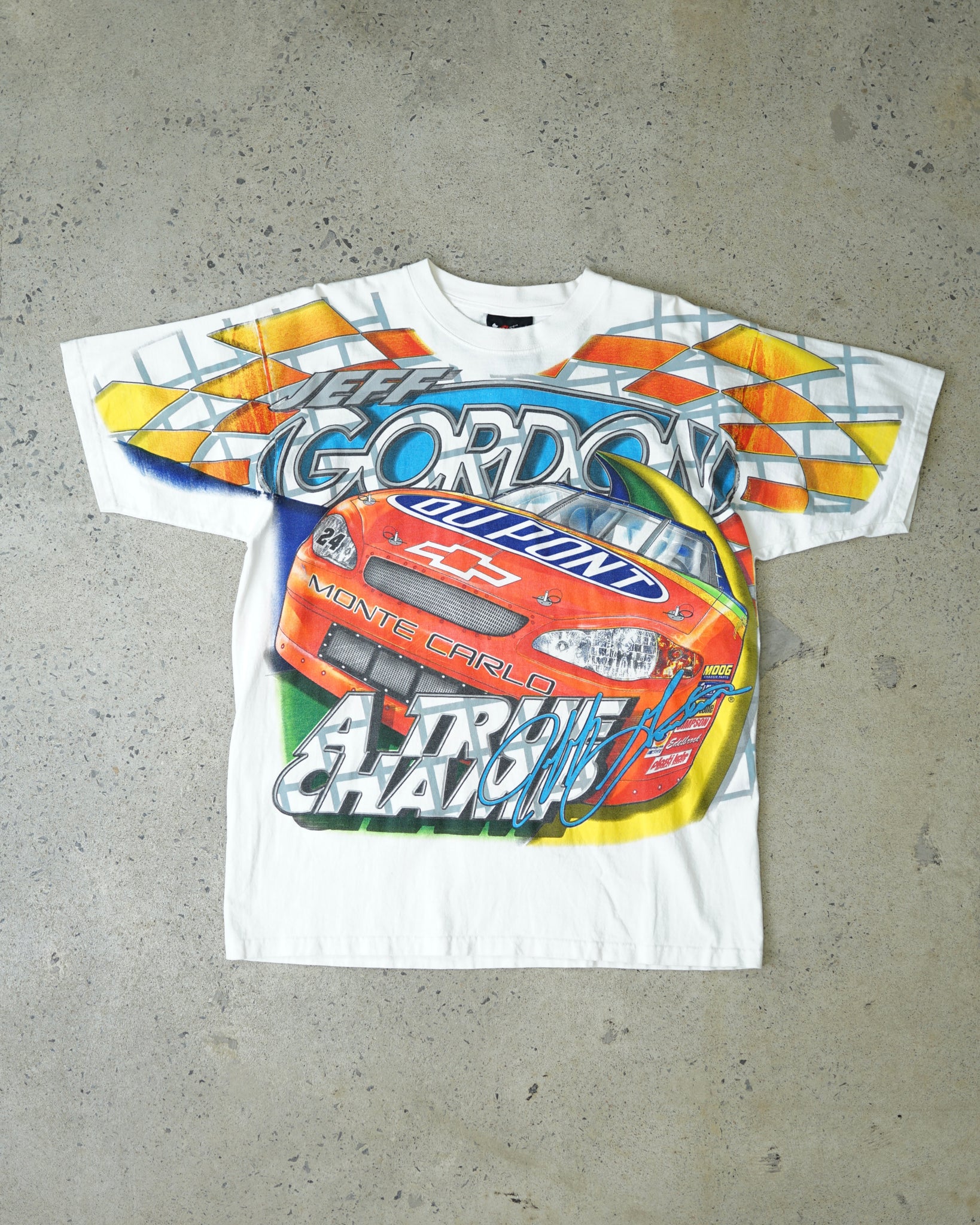 jeff gordon nascar t-shirt - XL