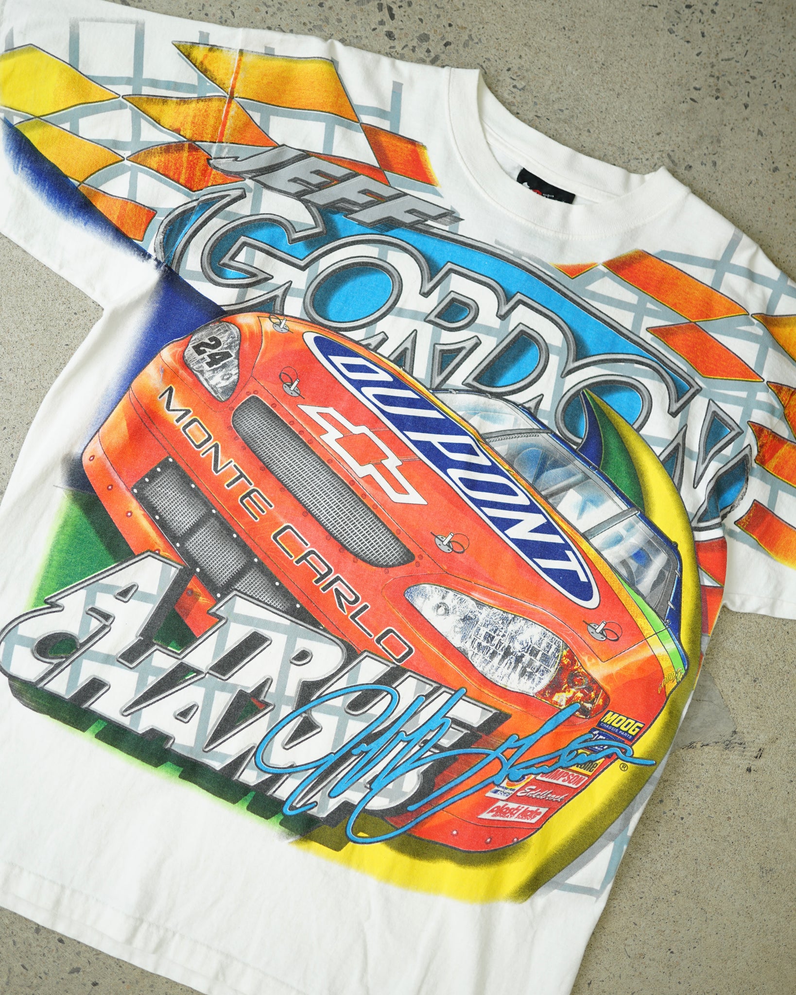 jeff gordon nascar t-shirt - XL