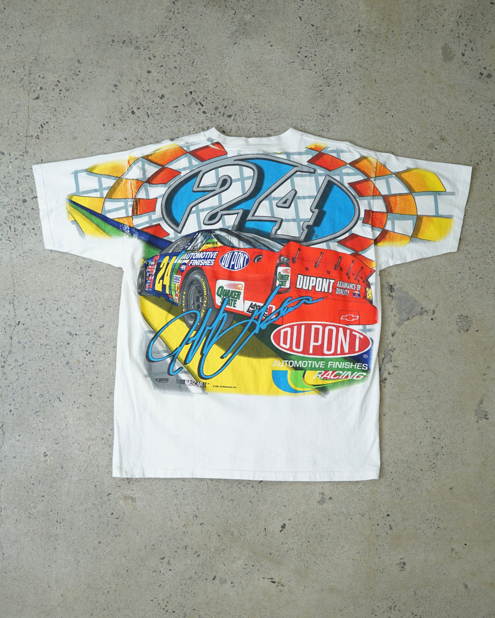 jeff gordon nascar t-shirt - XL