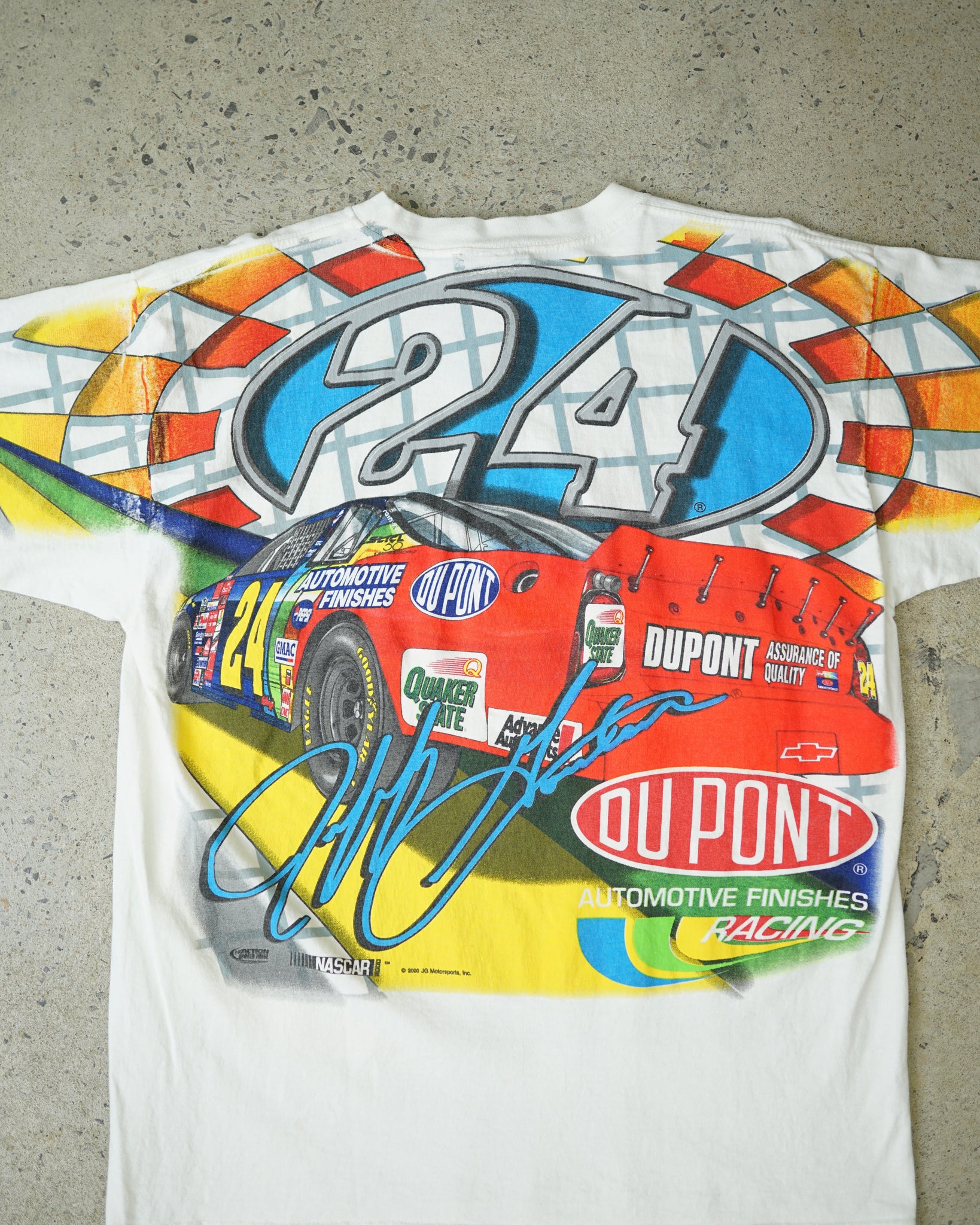 jeff gordon nascar t-shirt - XL