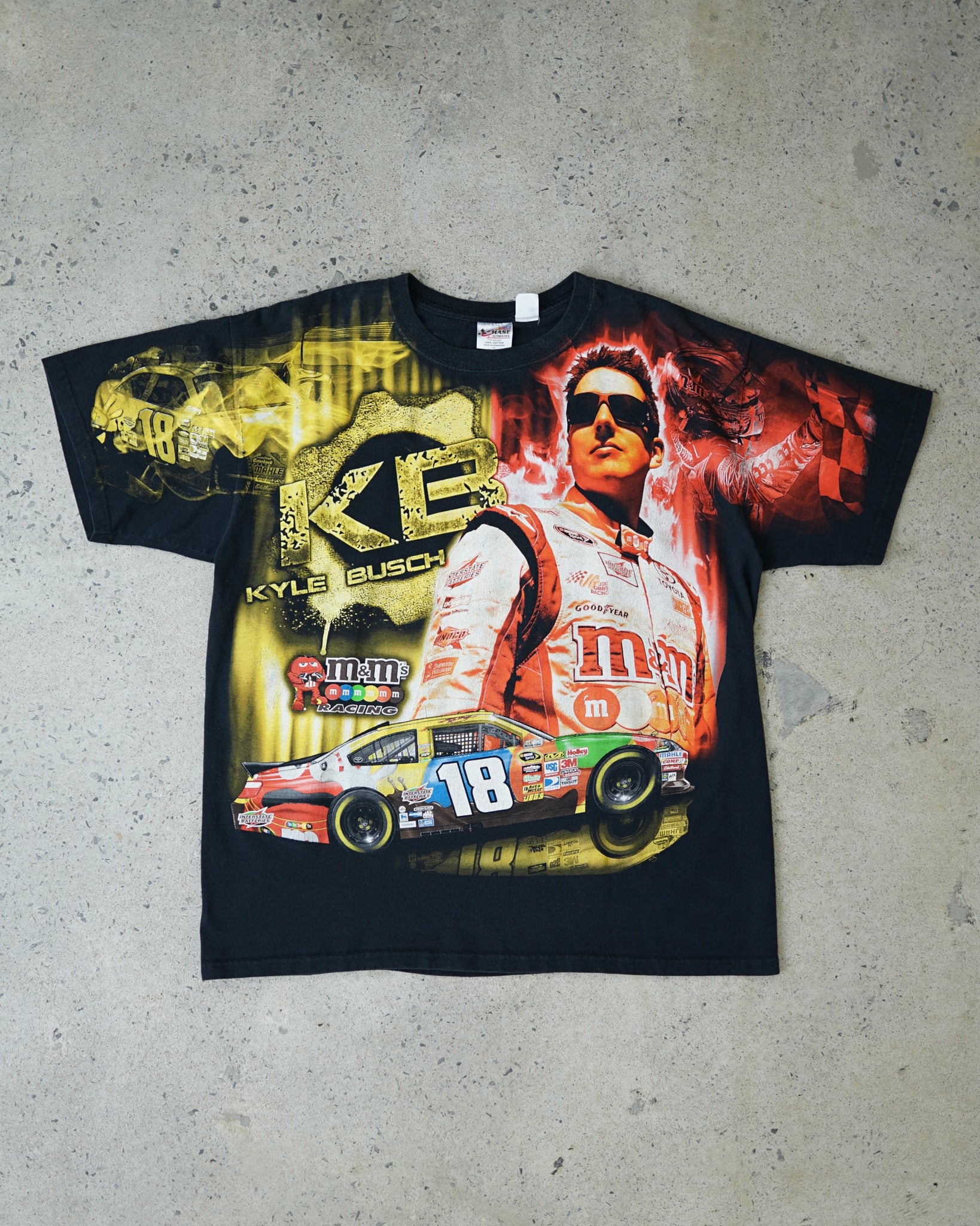 kyle busch nascar t-shirt - XL