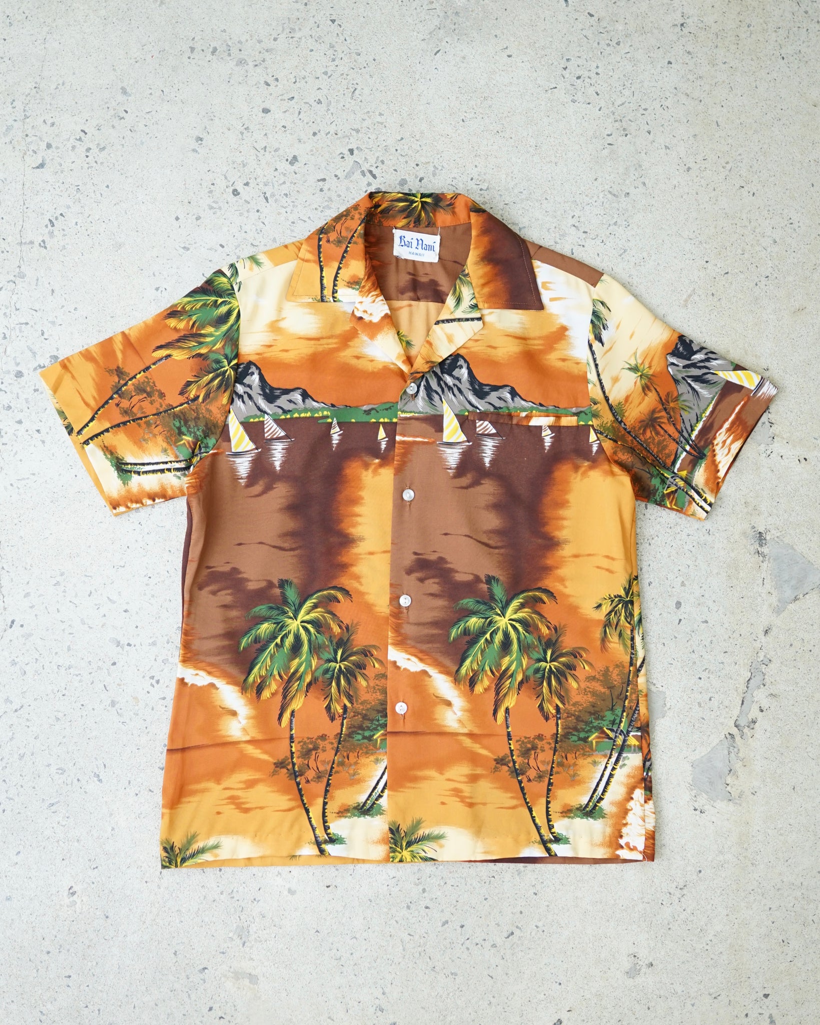 kai nani hawaiian shirt - small